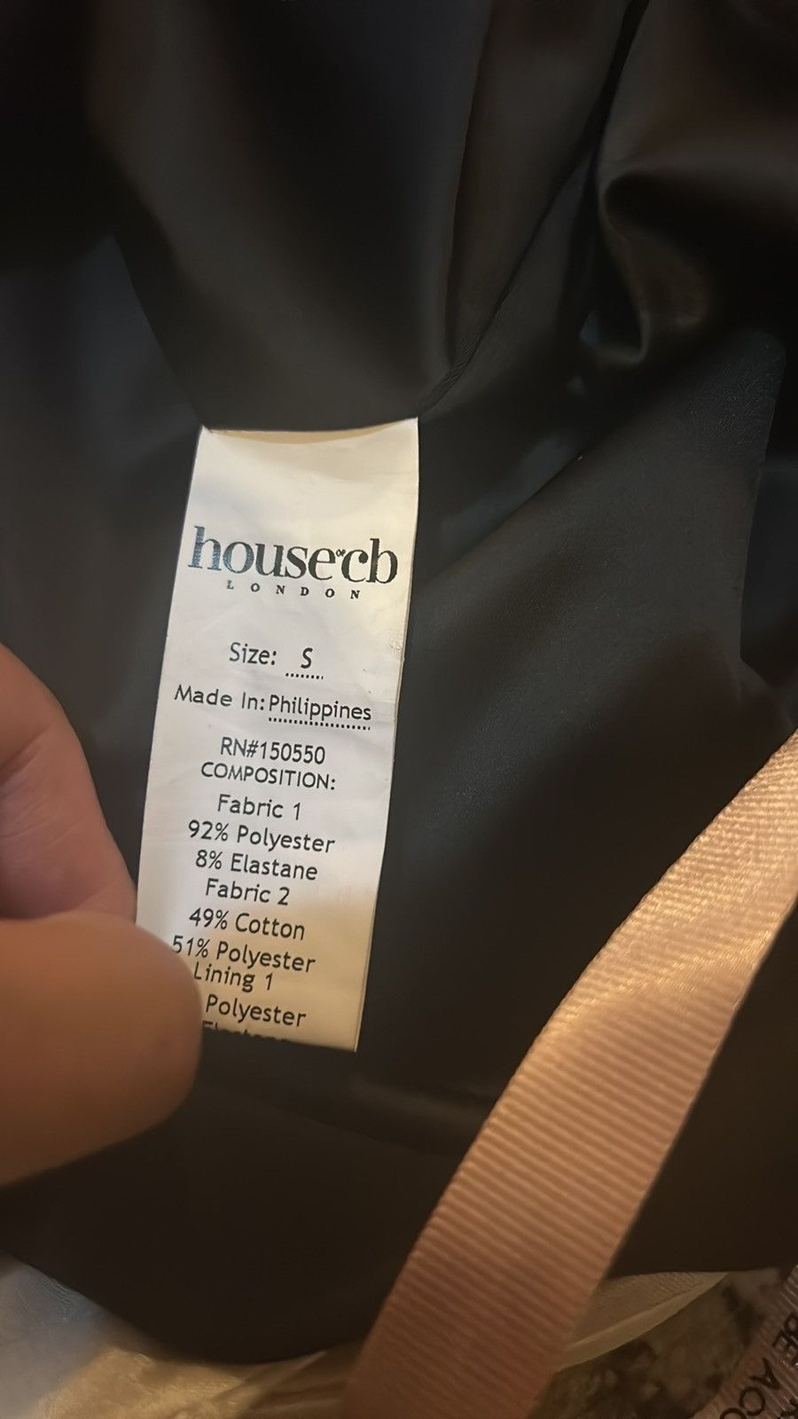 House of CB House of CB Jana Giant Bow Strapless Mini Cocktail Dress |  Grailed
