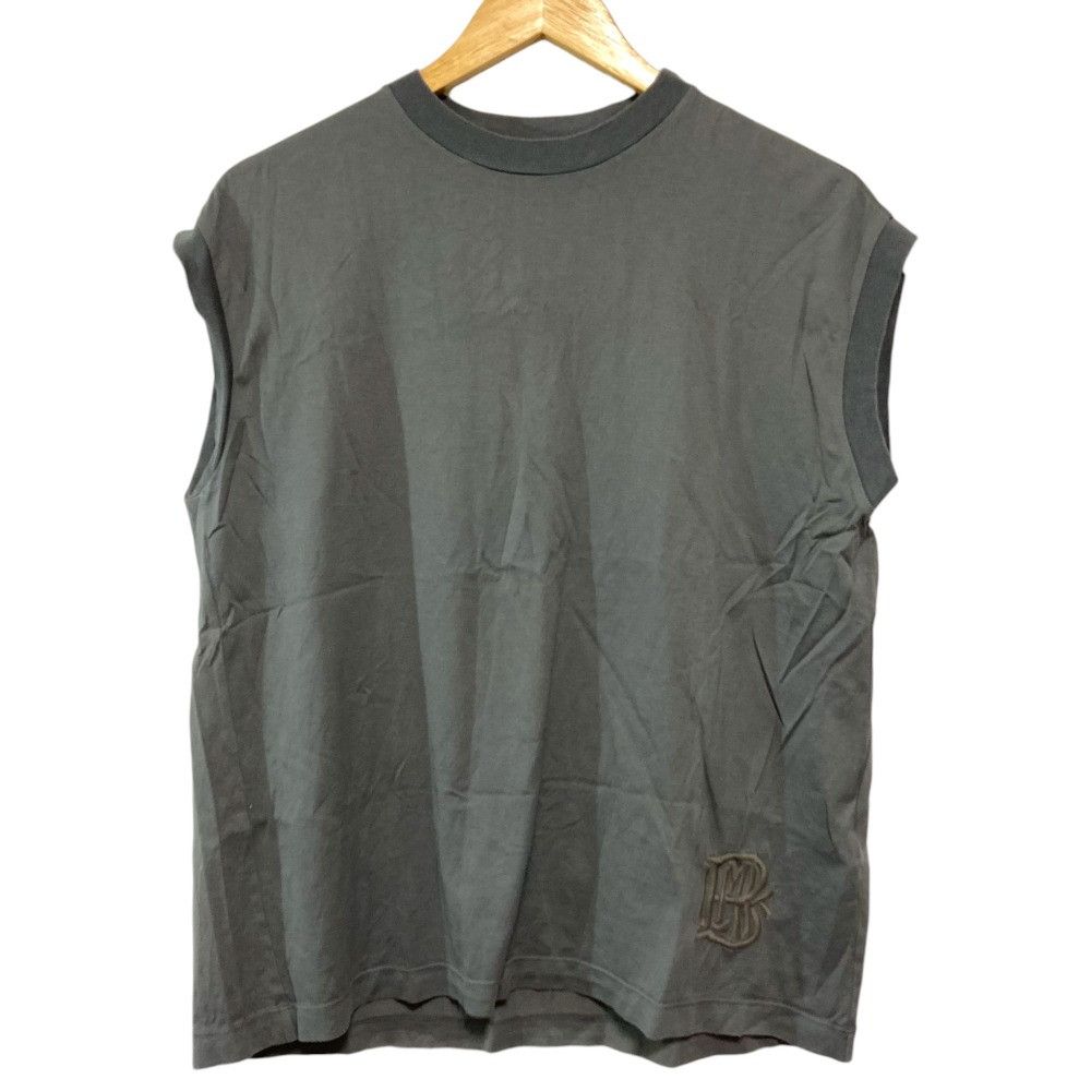 Other Other Blamink Cotton Embroidered Sleeveless T Shirt Textile T-Shirts 7917-222-0011 DUTY FREE for USA Size ONE SIZE - 1 Thumbnail