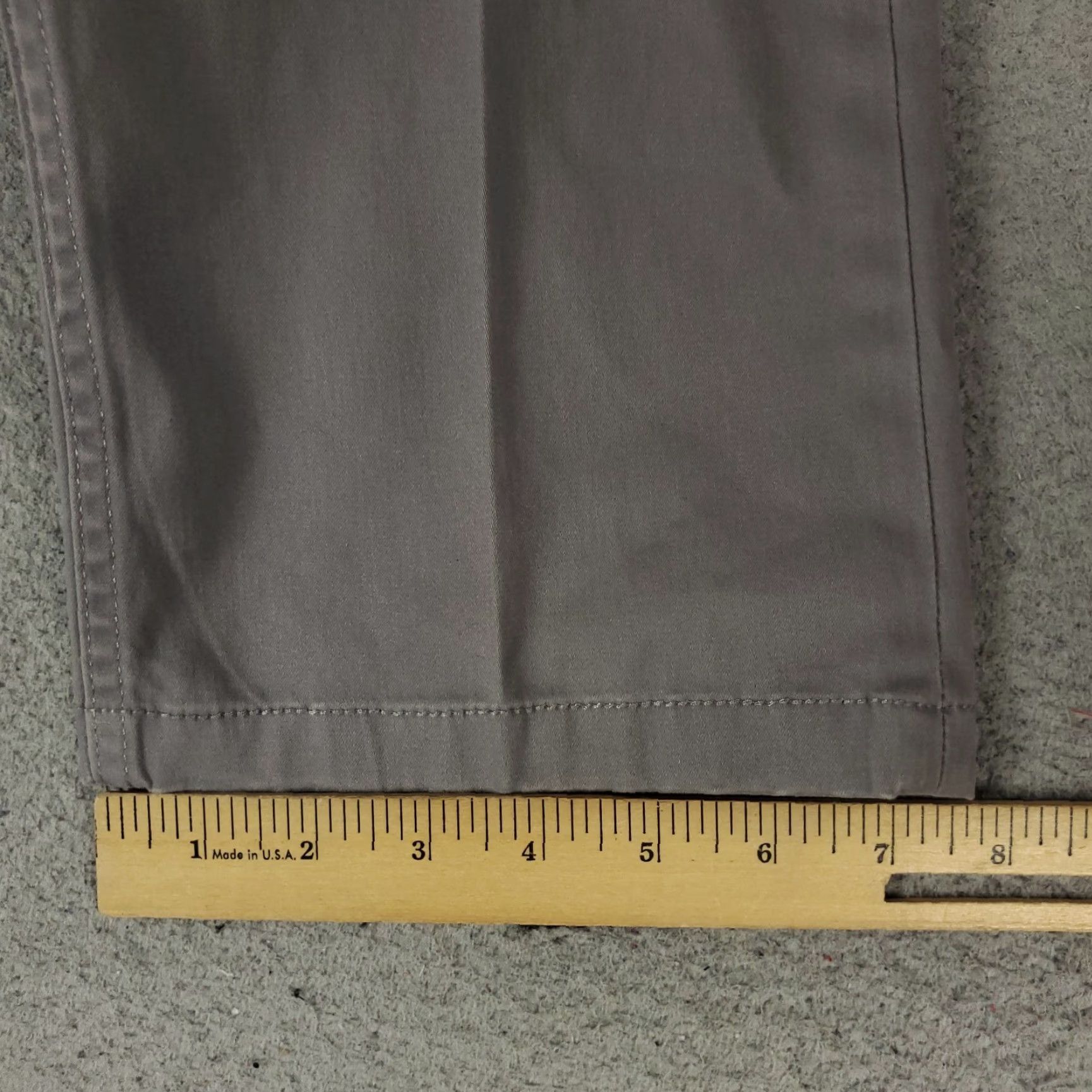 Polo Ralph Lauren Ralph Lauren Jeans Mens 34x28 Gray 5 Pocket Straight Leg Pants Shirt? wait Size US 34 / EU 50 - 7 Thumbnail