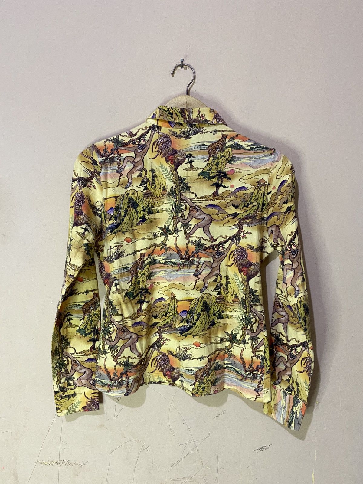 Japanese Brand 2000s Mash Mania Zoo Art Over Print Long Sleeve Size XS / US 0-2 / IT 36-38 - 11 Thumbnail