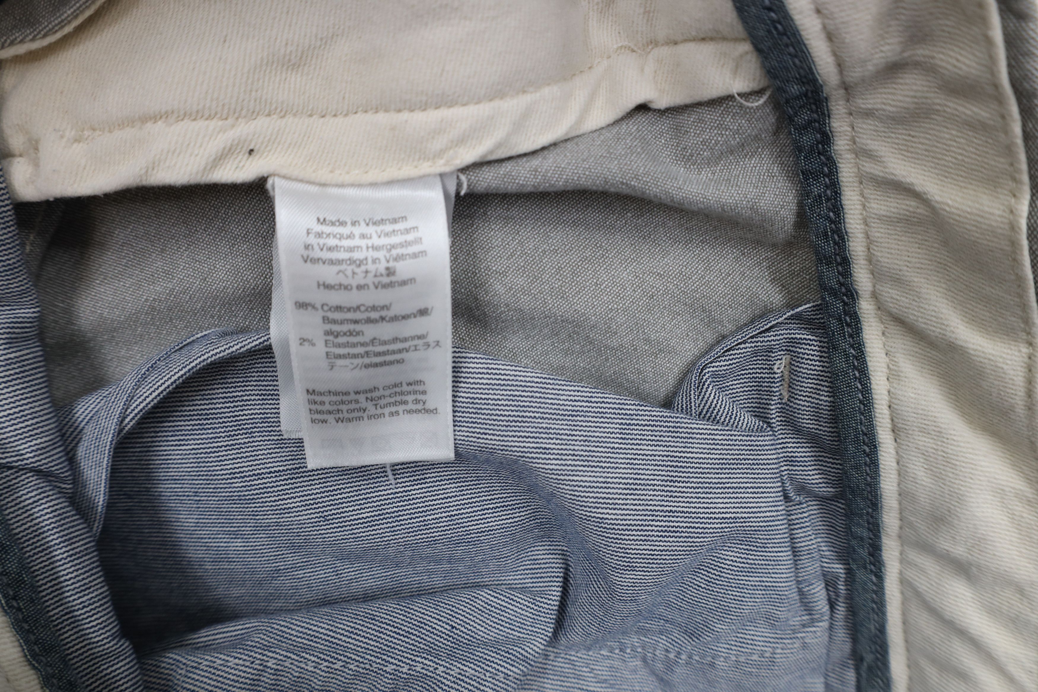 J.Crew × Vintage J Crew Stretch 770 Straight Leg Chino Pants Trousers Gray Size US 31 - 9 Thumbnail