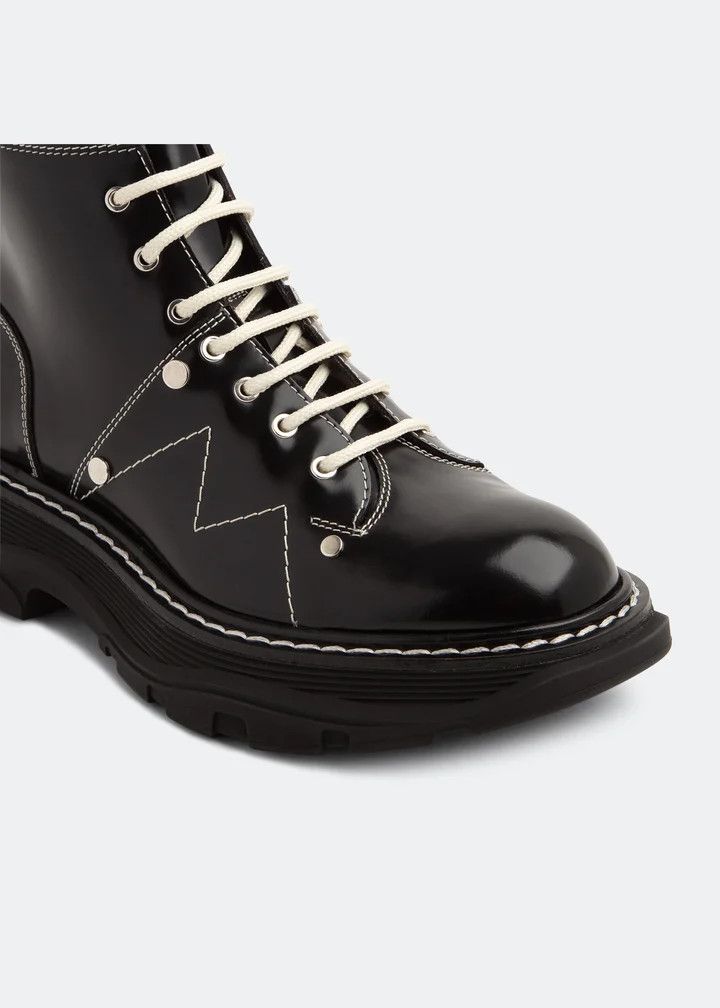 Alexander McQueen o1w1db10925 Tread Slick Boot in Black Size US 11 / IT 41 - 5 Thumbnail