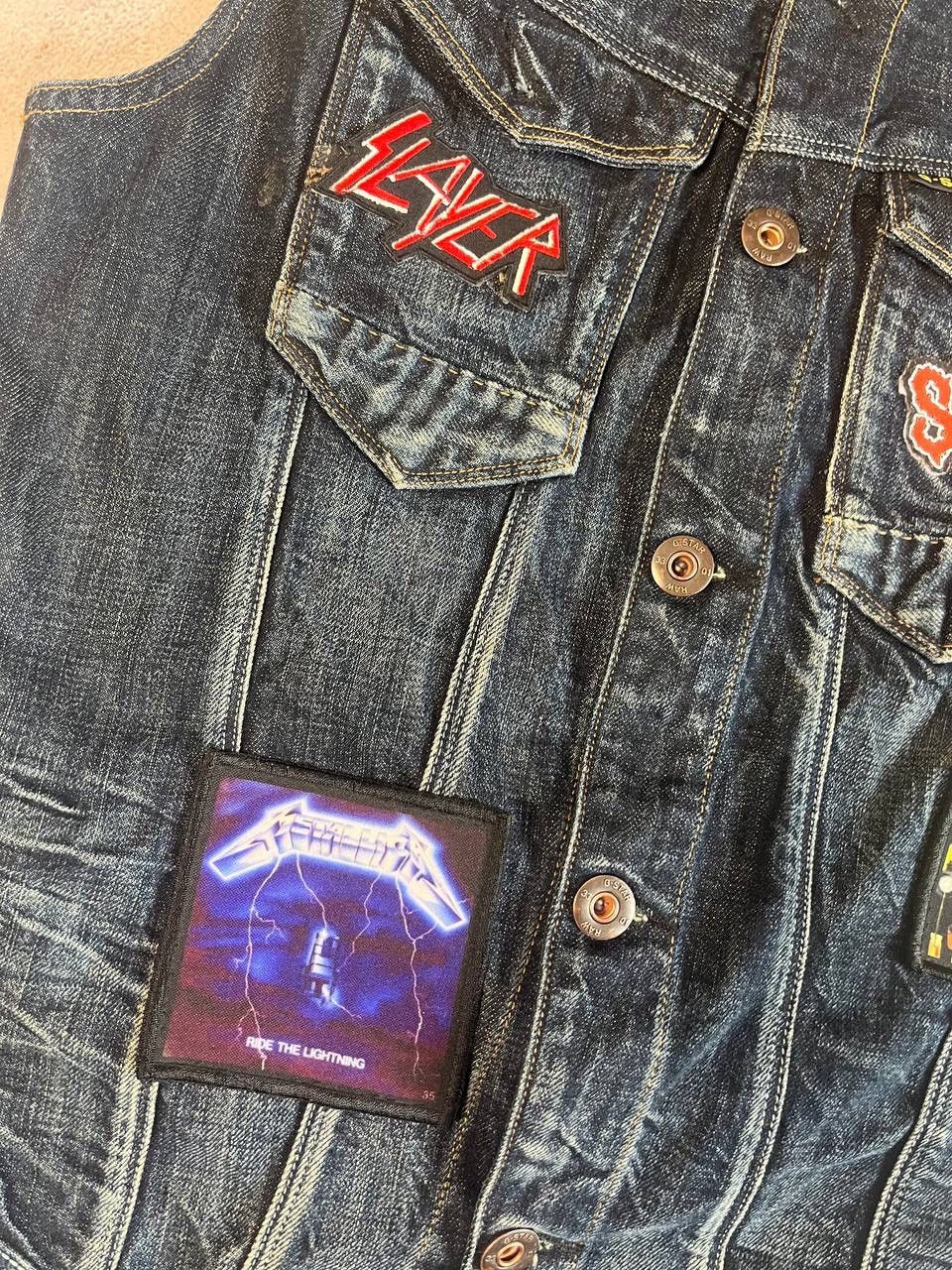 G-Star × Vintage Vintage G star Slayer metalica faded dirty distressed vest Size US M / EU 48-50 / 2 - 10 Thumbnail