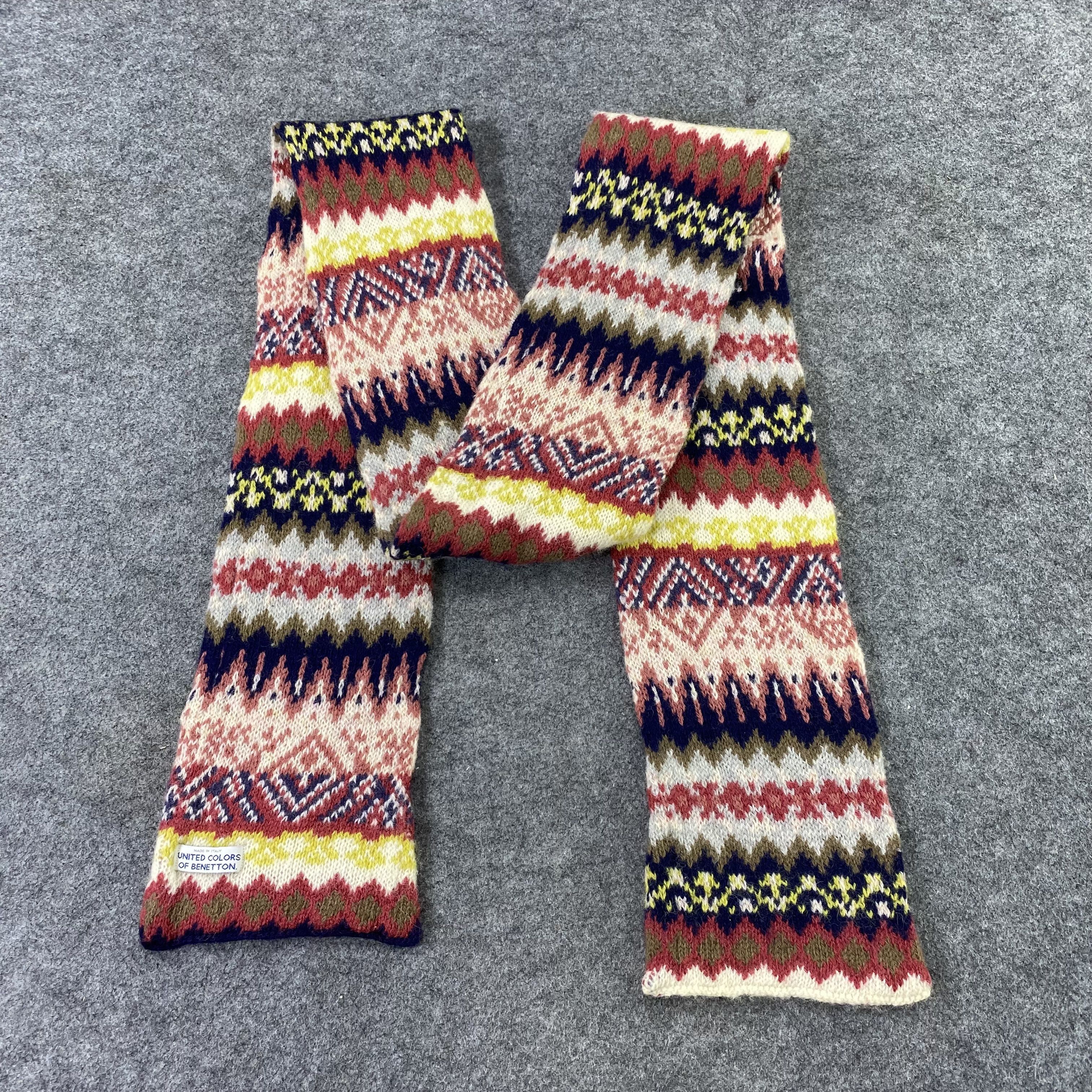 United Colors Of Benetton United Colors Of Benetton Muffler / Scarf / Neckwear-K077 Size ONE SIZE - 4 Thumbnail
