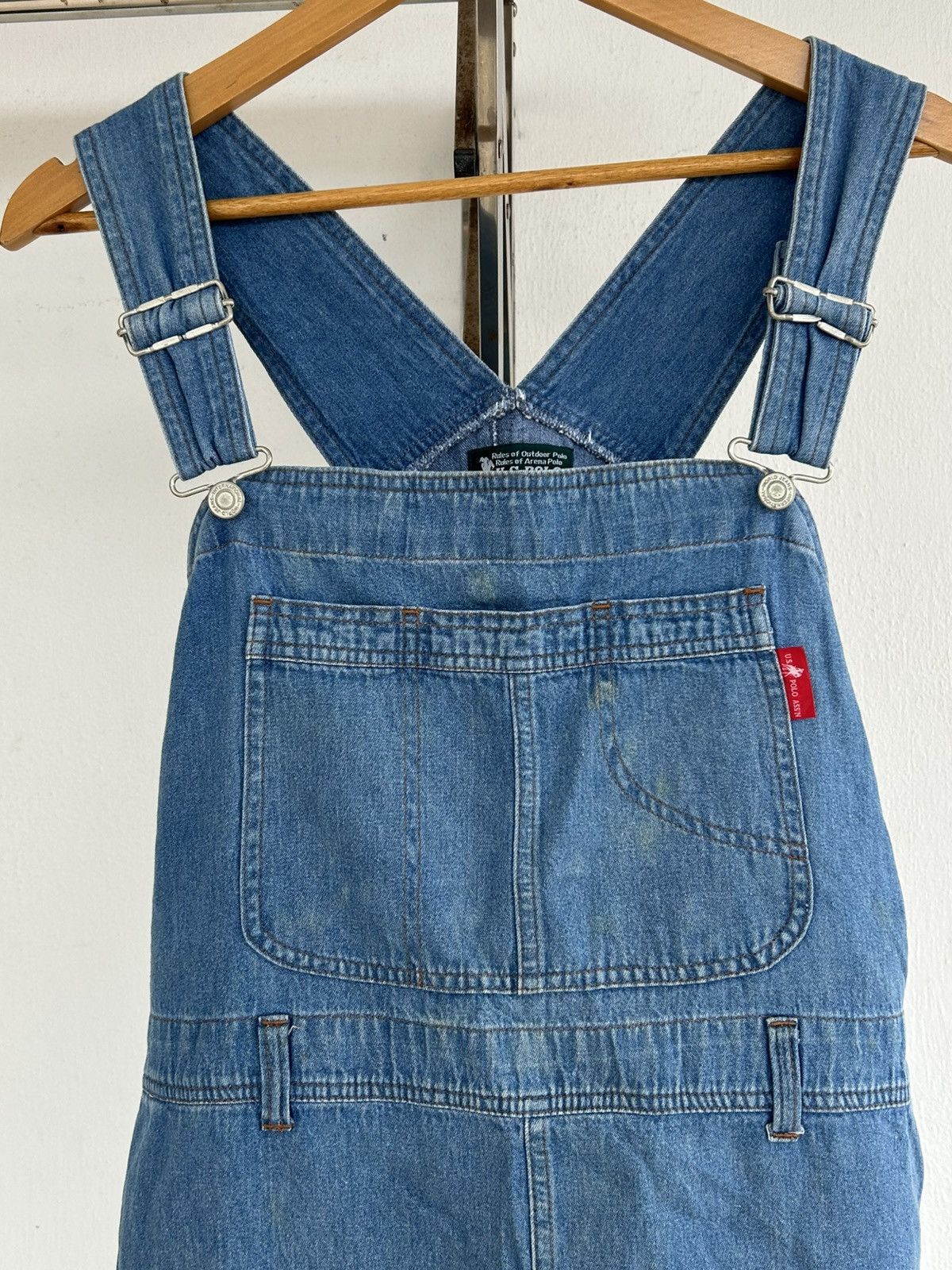 U.S. Polo Assn. US Polo Assn Denim Pinafore Dress Size M / US 6-8 / IT 42-44 - 3 Thumbnail