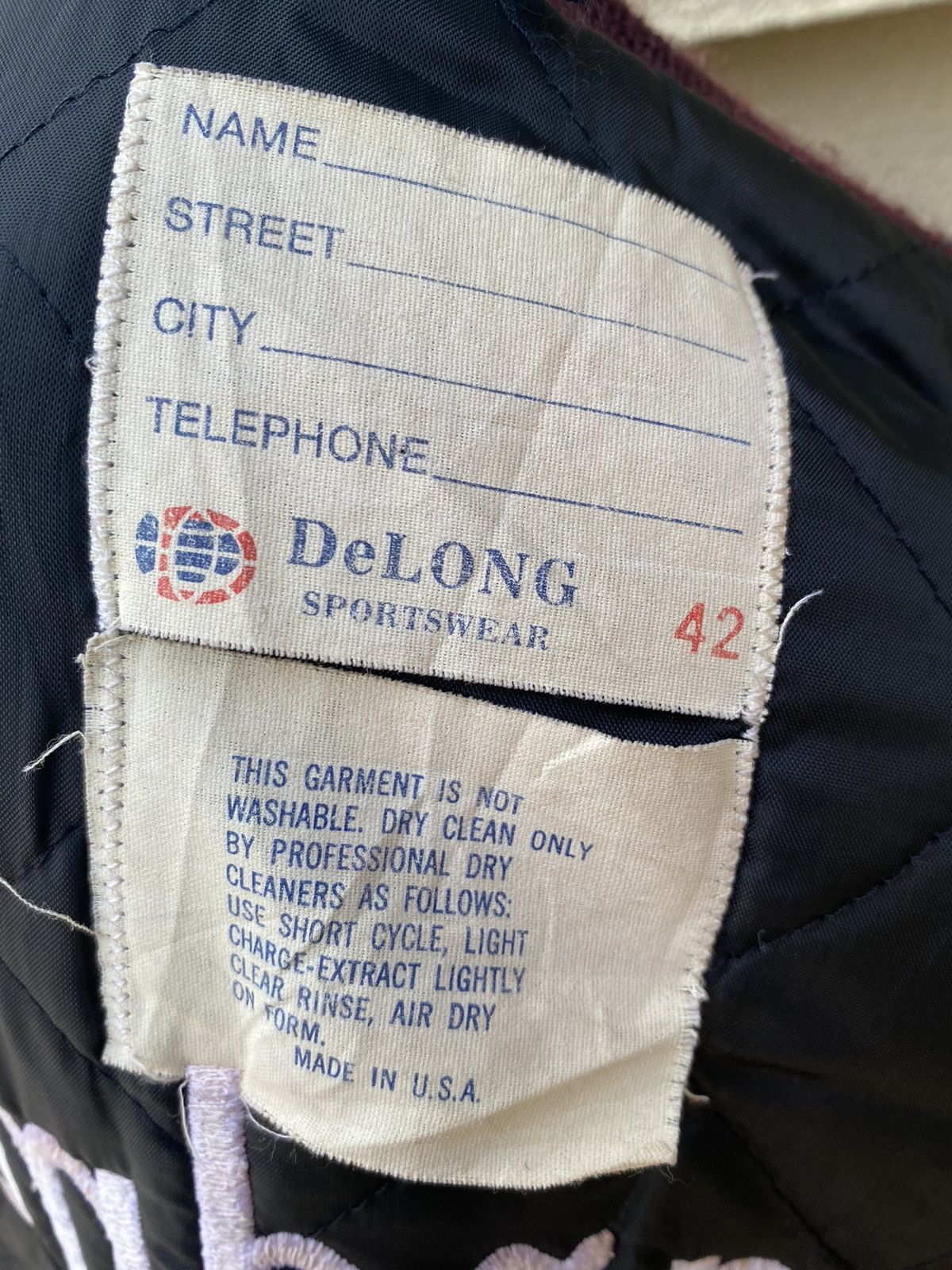 Delong vintage boardman varsity jacket Size US M / EU 48-50 / 2 - 8 Thumbnail