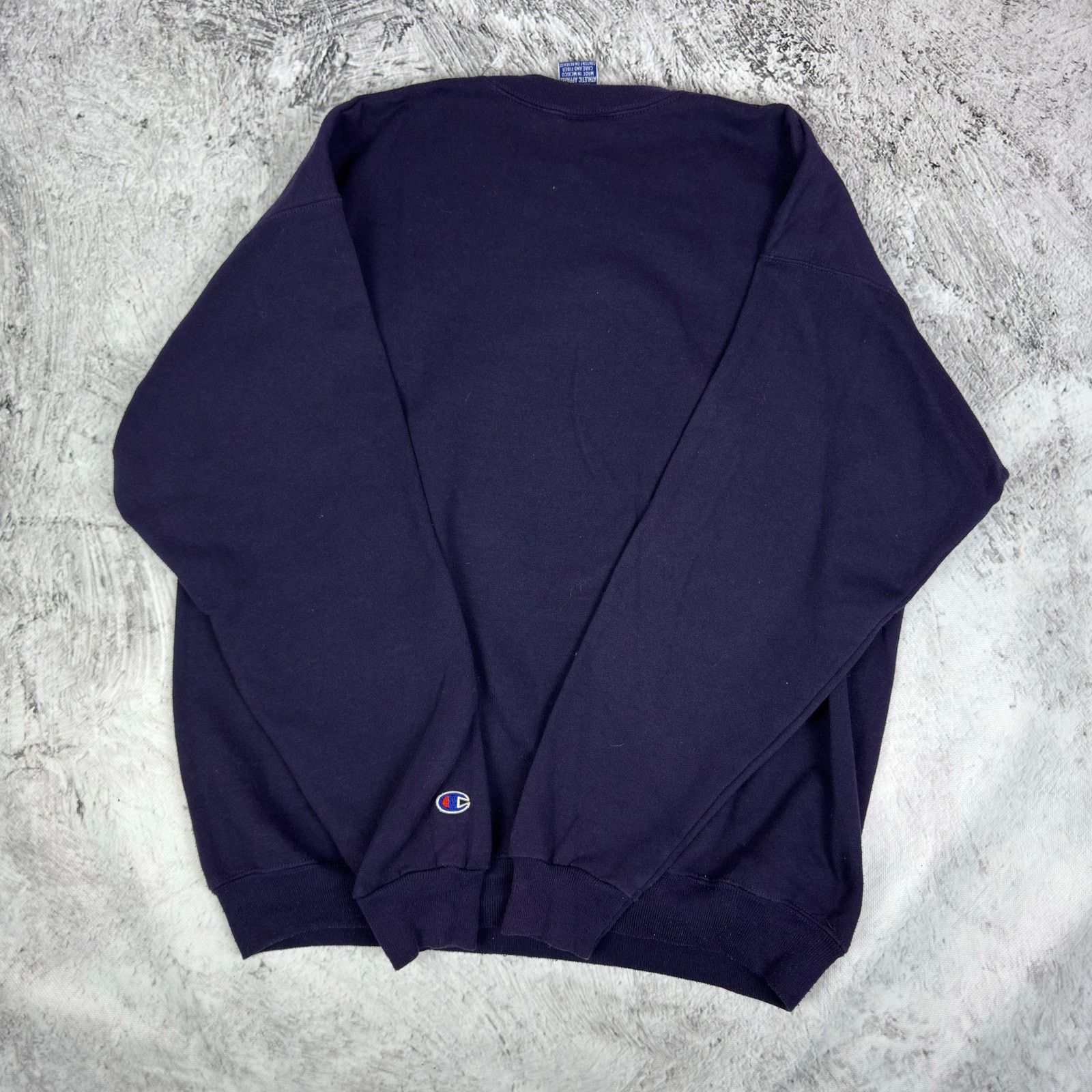 Champion Champion Athletic Apparel Men's Purple Pullover Sweatshirt Size US L / EU 52-54 / 3 - 9 Thumbnail