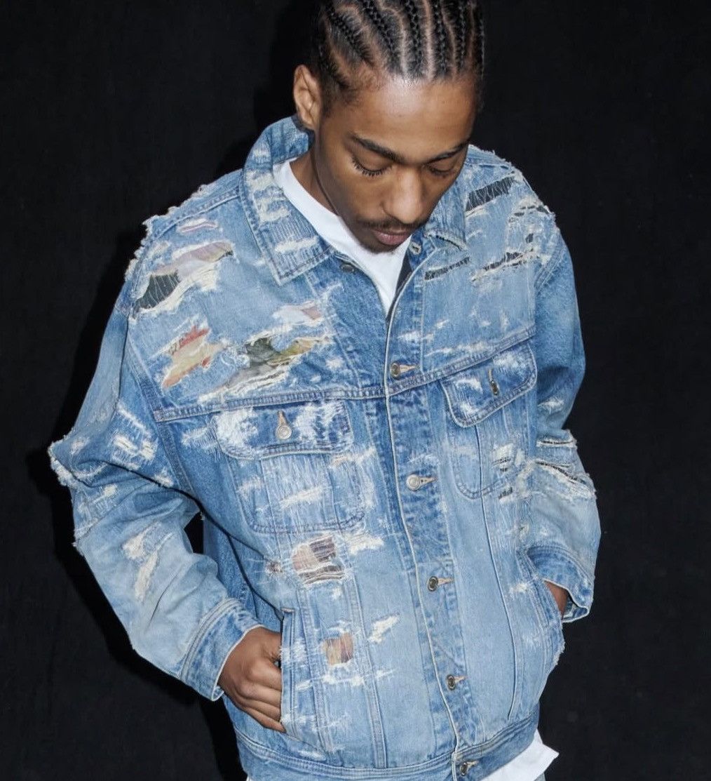 Maison Margiela × Supreme Supreme x MM6 Maison Margiela Denim Trucker Jacket SOLD OUT Size US M / EU 48-50 / 2 - 8 Thumbnail