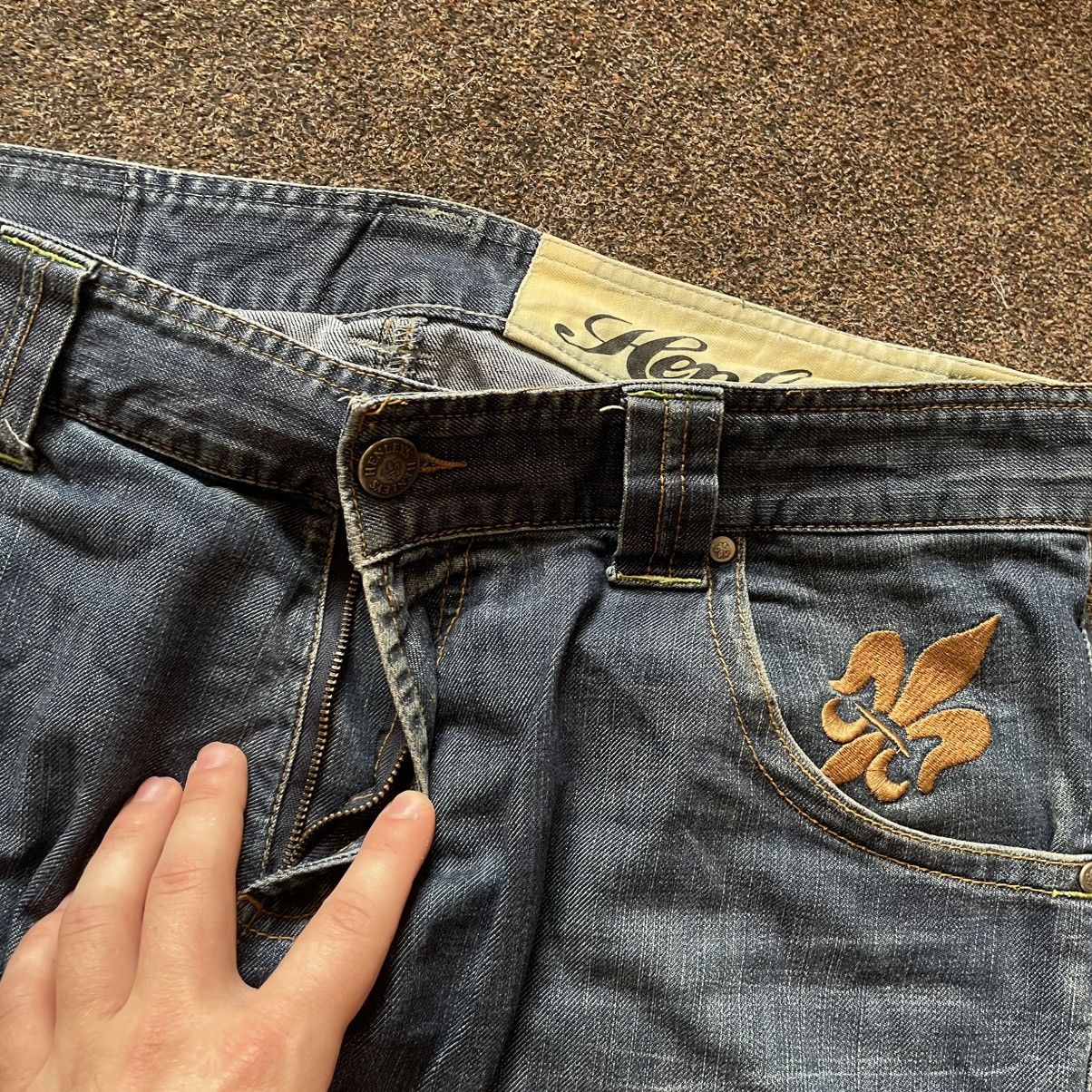 Vintage Y2K Baggy Cargo Pants Distressed Wide Leg Skate Logo 36 Size US 36 / EU 52 - 4 Thumbnail