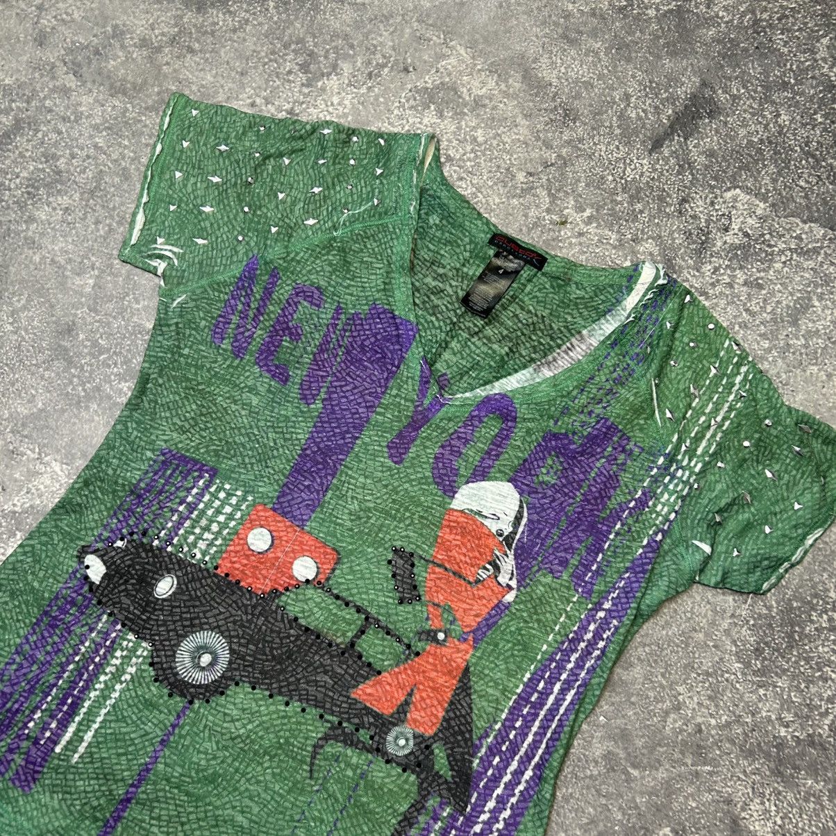 Custo Barcelona Designer Custo Barcelona New York Graphic Y2k opium tee Size S / US 4 / IT 40 - 2 Thumbnail
