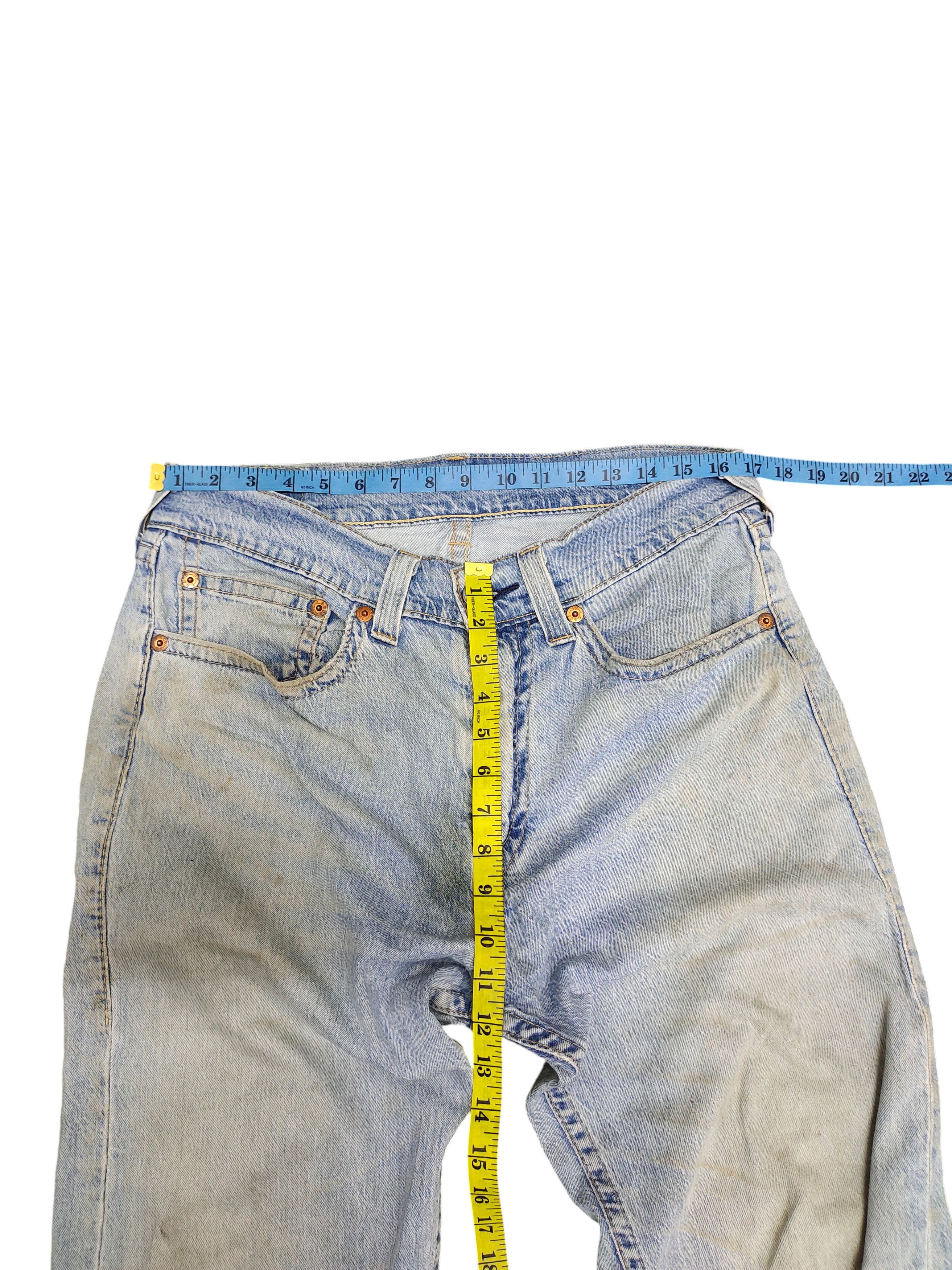 Comme des Garcons × Undercover Levis 505 Big E Distress Dirt Faded Denim Jeans Size US 34 / EU 50 - 18 Thumbnail