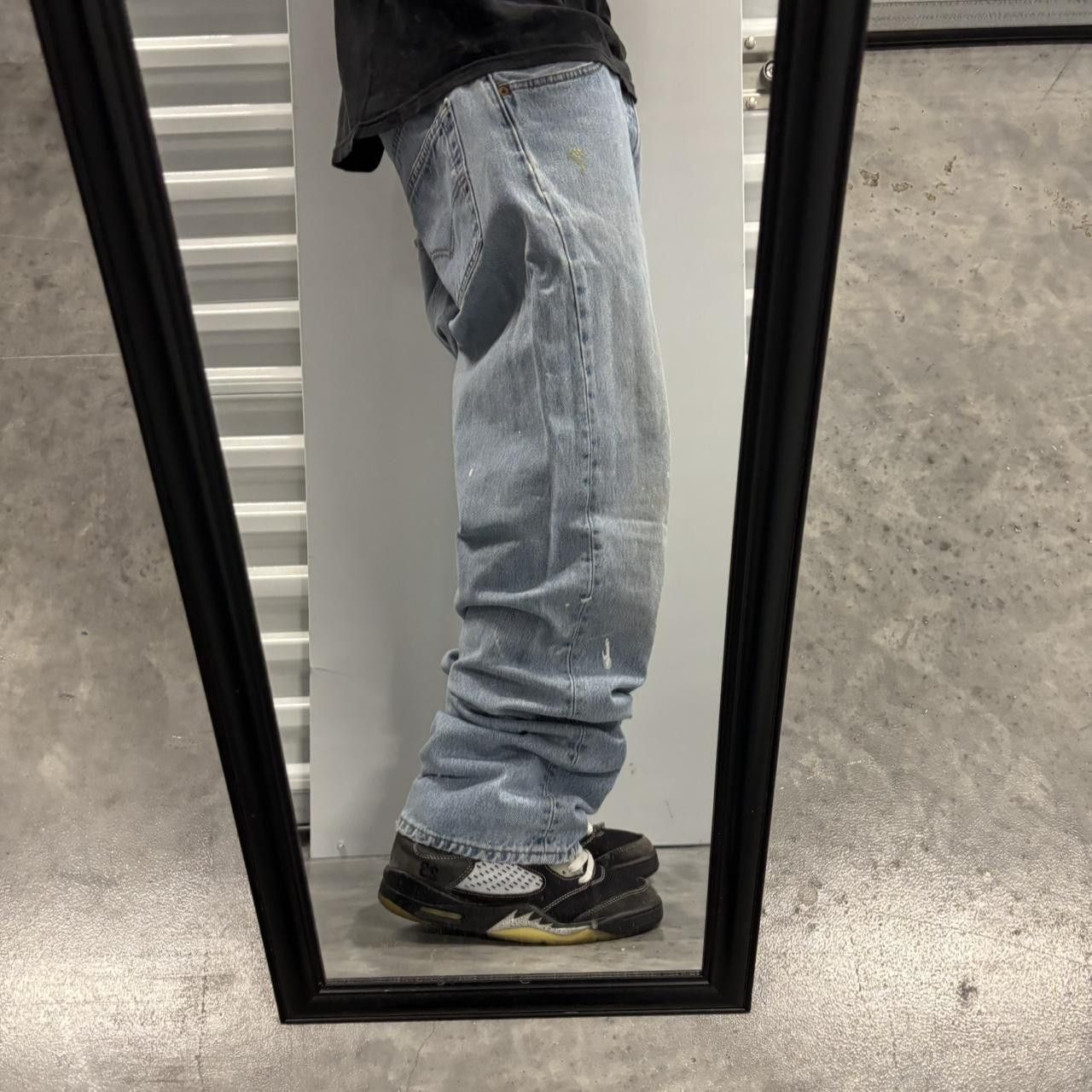 Levi's × Vintage Crazy Vintage 90s Faded Light Wash Levi’s 501 Denim Jeans! Size US 36 / EU 52 - 2 Thumbnail
