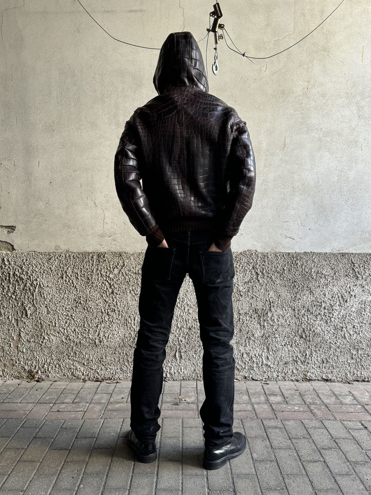 Hermes SOLD SOLD Hermès Crocodile Leather Special Order 1/1 Jacket Size US M / EU 48-50 / 2 - 17 Thumbnail