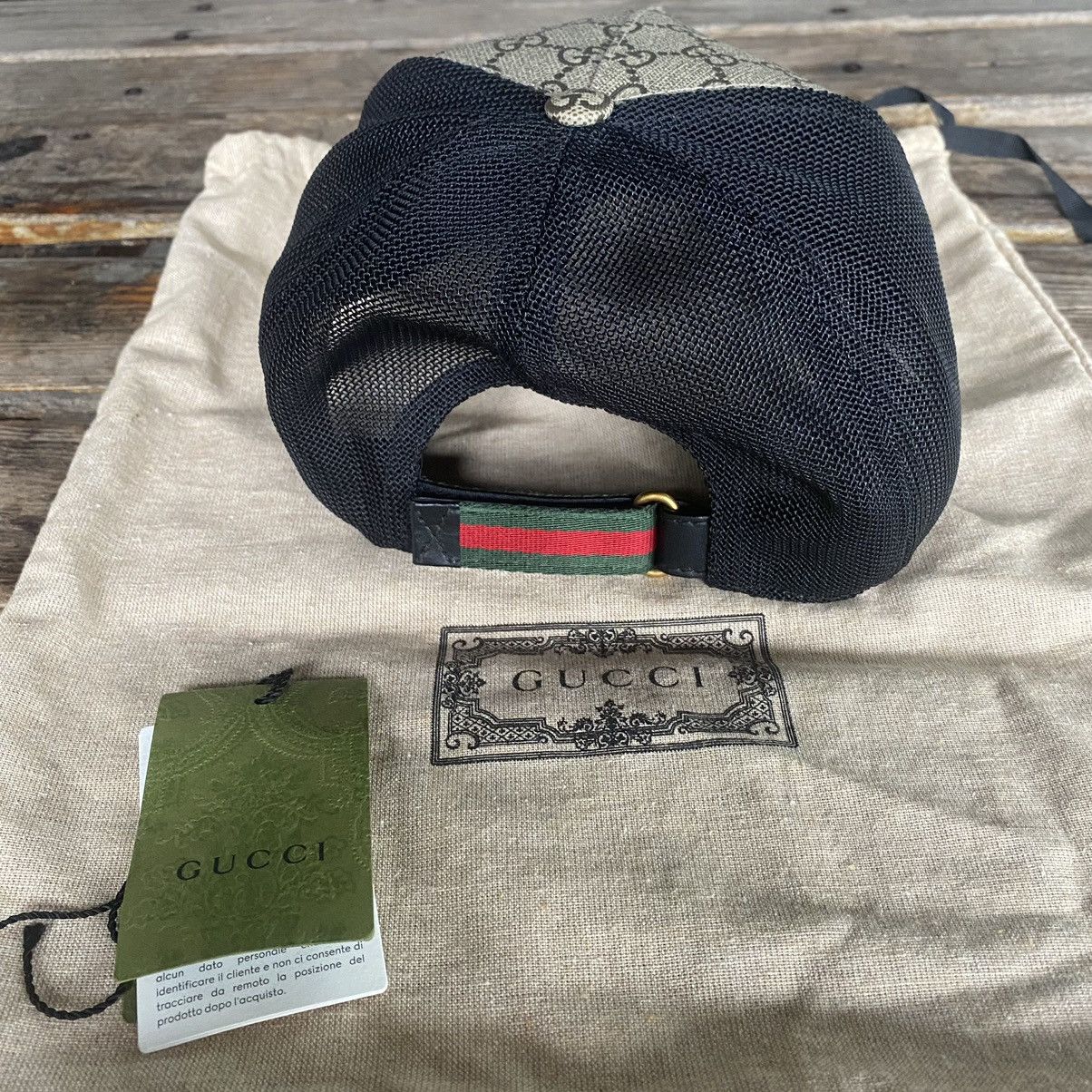 Gucci HAT BASEBALL RAP GG SUPR. TIG+R Size ONE SIZE - 6 Thumbnail