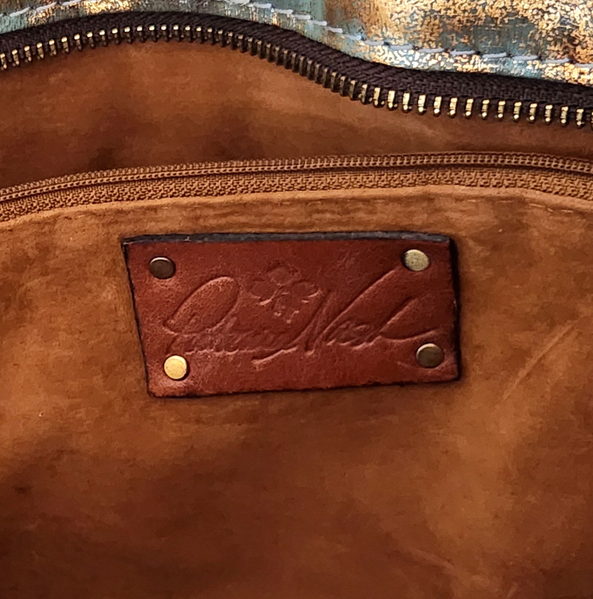 Patricia Nash Patricia Nash Zancona Tote Bag Purse and Wallet Leather Size ONE SIZE - 6 Thumbnail