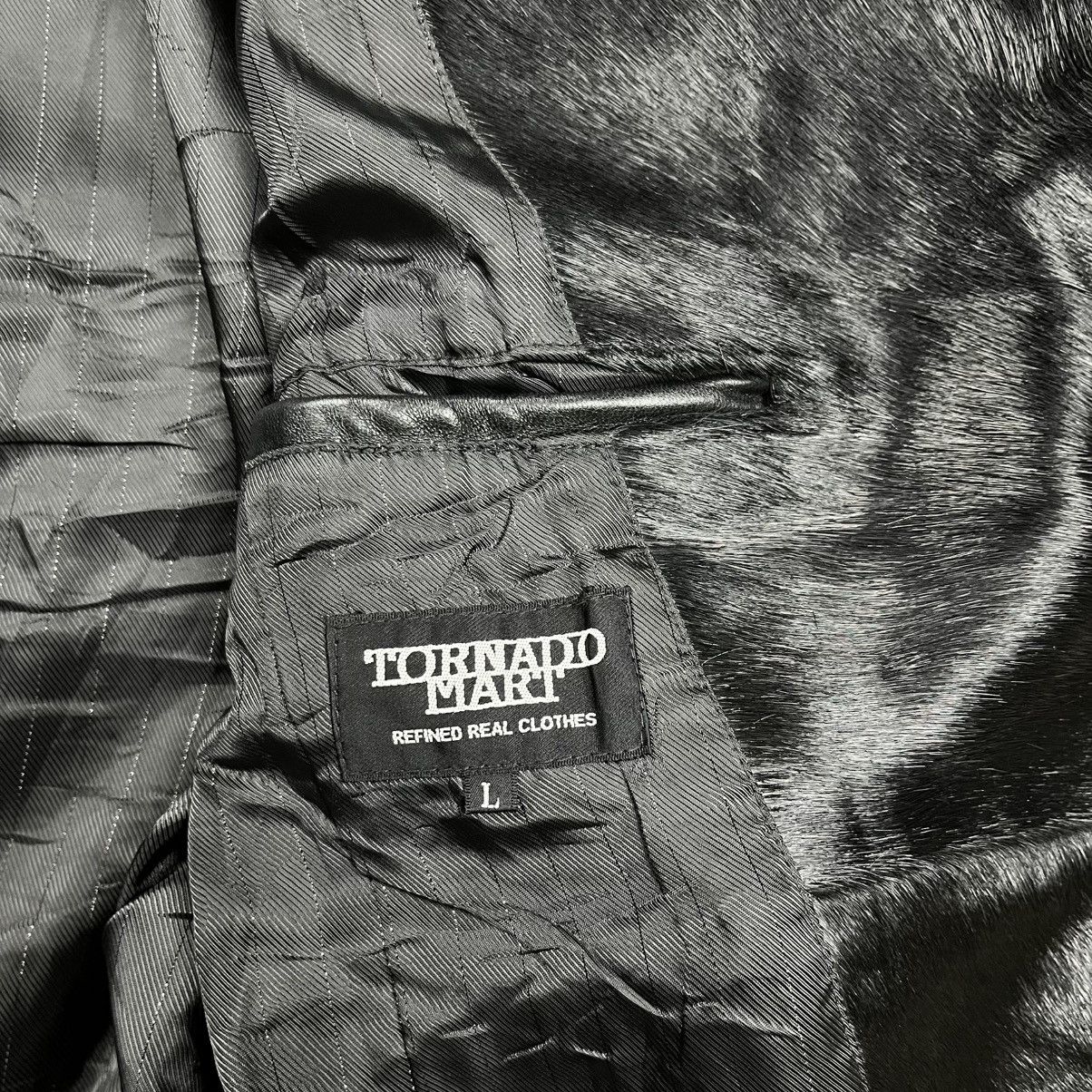 Tornado Mart Rare Tornado mart double rider pony hair leather jacket Size US M / EU 48-50 / 2 - 12 Thumbnail