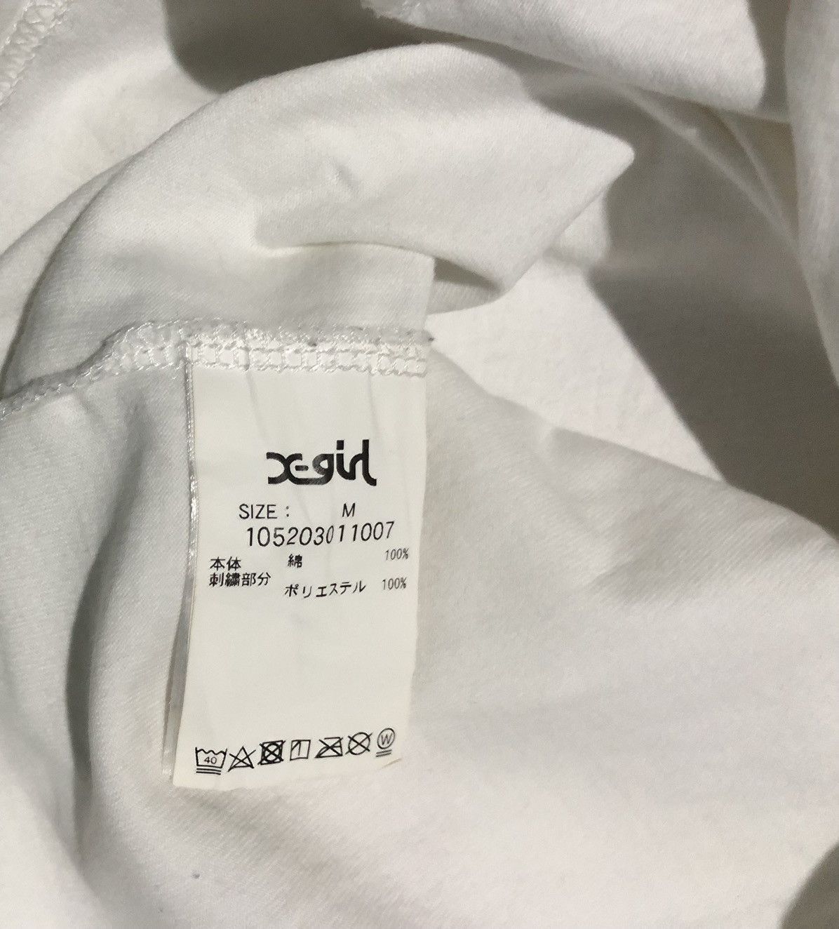 Japanese Brand X-Girl longsleeve Size US M / EU 48-50 / 2 - 5 Thumbnail