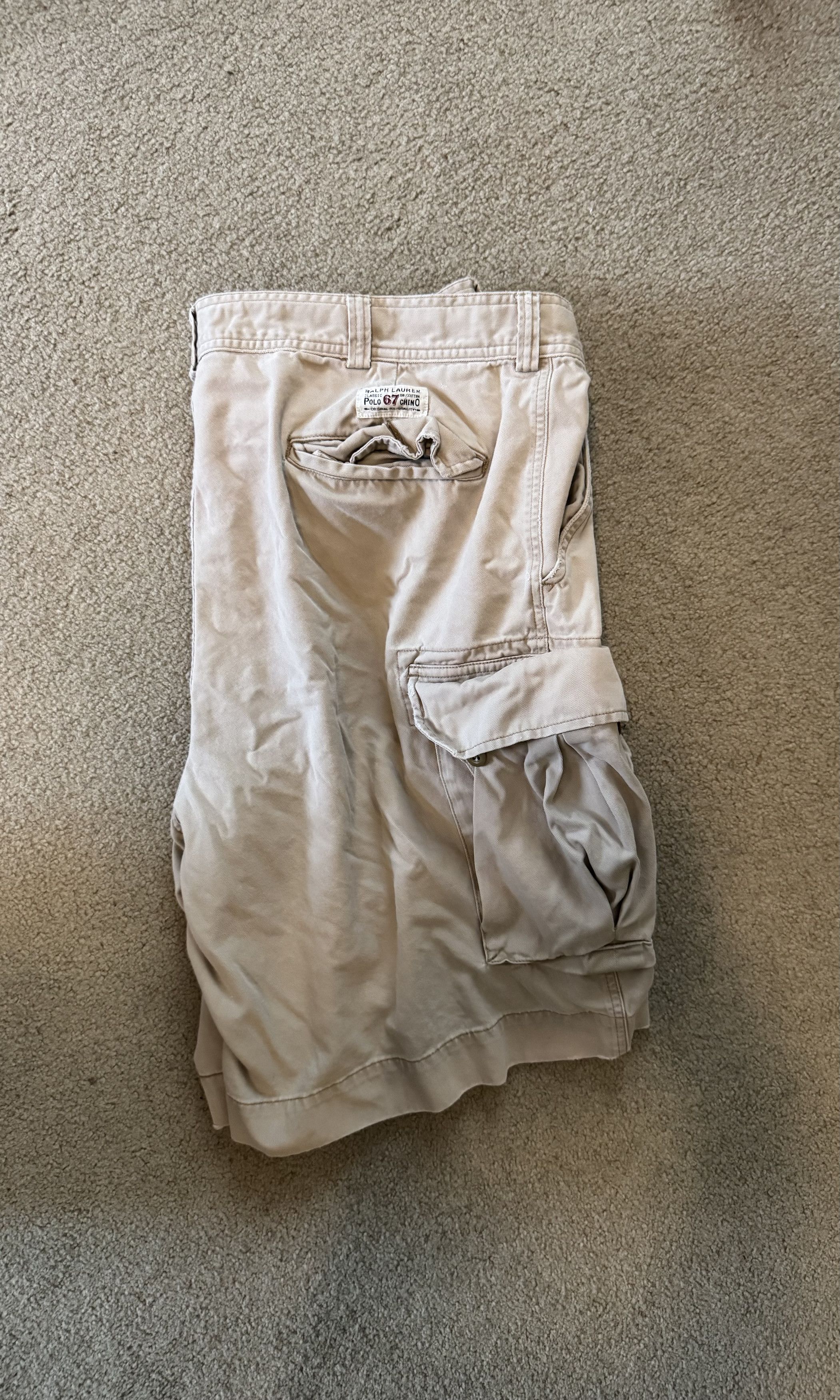 Polo Ralph Lauren × Ralph Lauren Vintage Ralph Lauren Polo Cargo Shorts Size US 36 / EU 52 - 4 Thumbnail