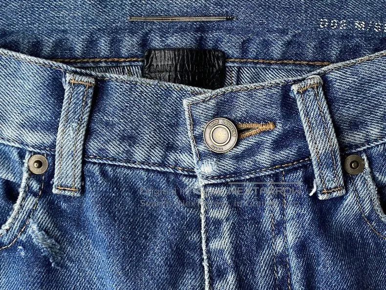 Saint Laurent Paris SAINT LAURENT Slim Straight Denim Jeans. Size US 28 / EU 44 - 3 Thumbnail