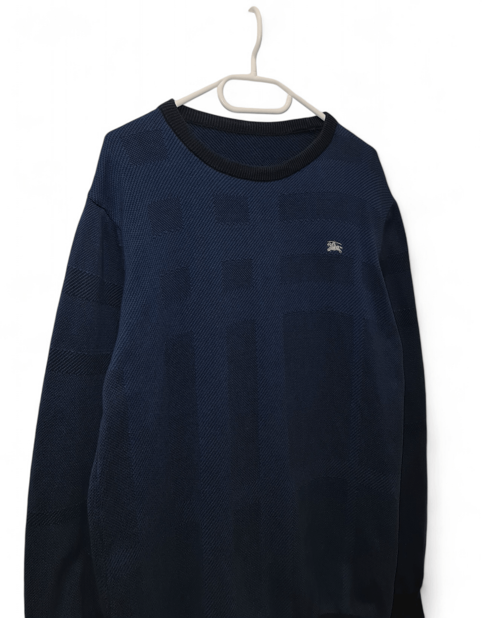 Burberry Burberry Blue Check Nova Crewneck sweater Size US L / EU 52-54 / 3 - 4 Thumbnail