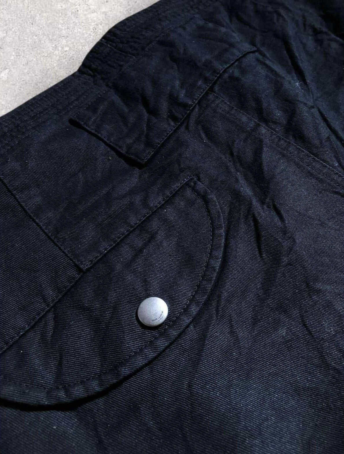 Saint Laurent Paris Saint Laurent cotton ramie back pocket bermuda shorts Size 28" / US 6 / IT 42 - 5 Thumbnail