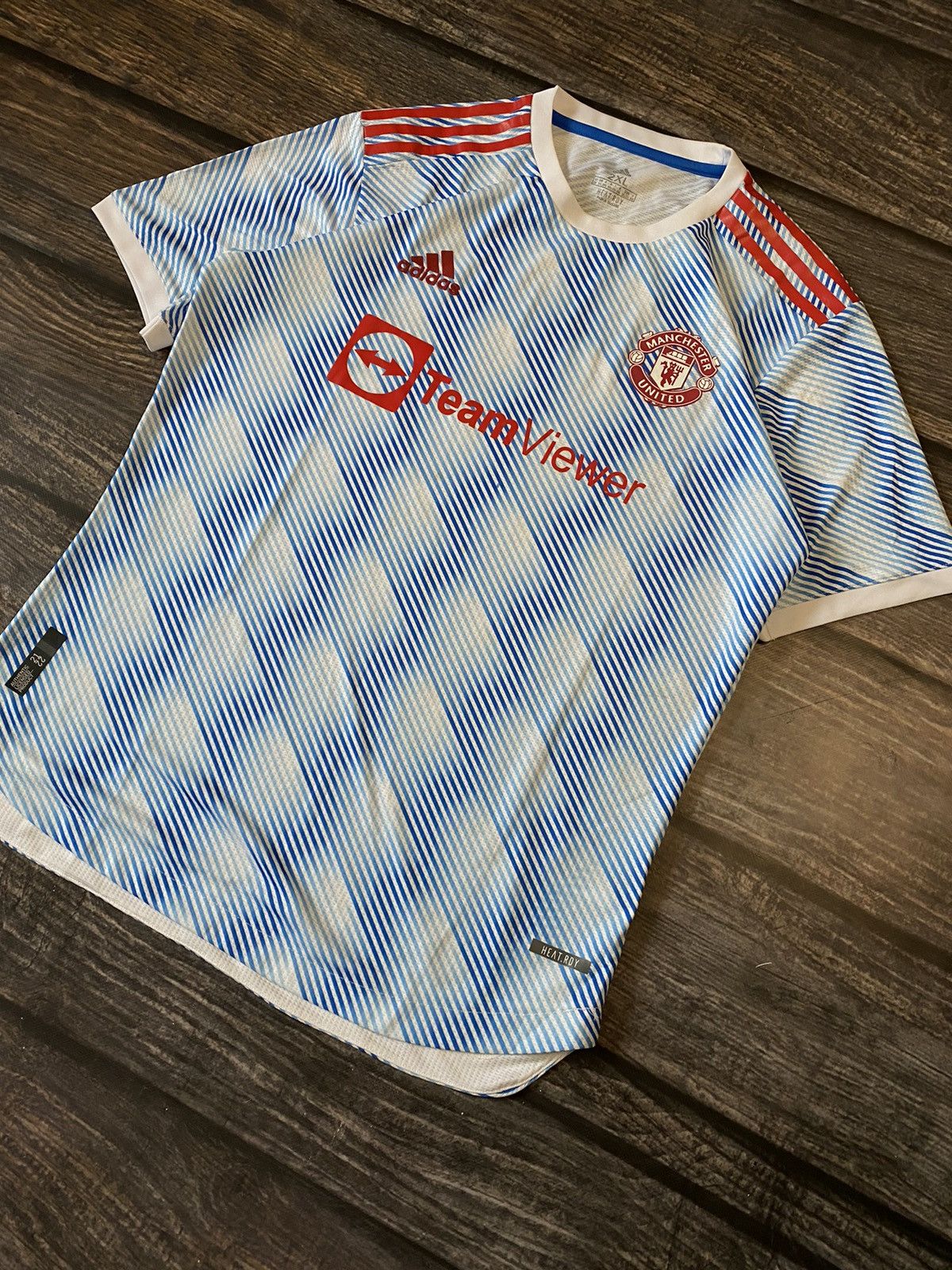 Adidas Adidas Manchester United Away Football Shirt Size US XL / EU 56 / 4 - 8 Thumbnail