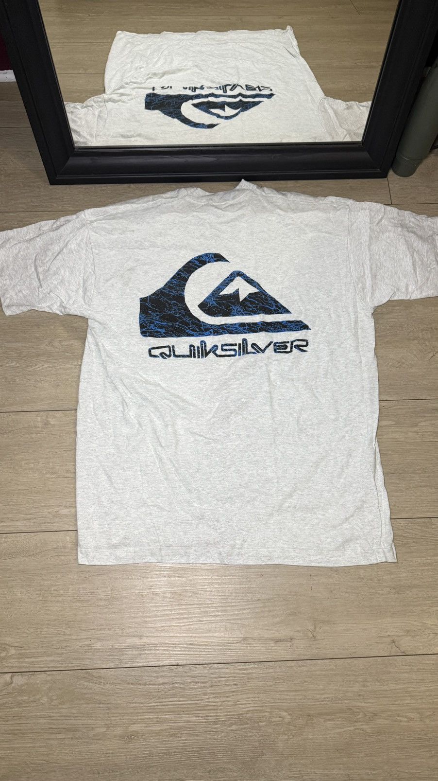 Quiksilver Vintage / Y2K 1990s Quicksilver Logo SpellOut Shirt Size US XXL / EU 58 / 5 - 1 Thumbnail