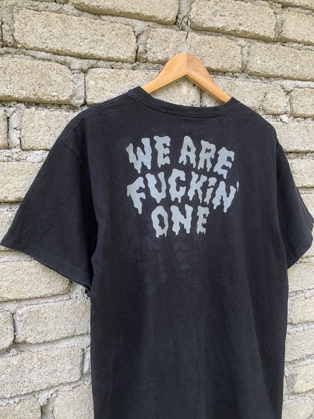 Band Tees × Nirvana × Vintage Vintage Y2K Pizza Of Death Record We Are Fucking One Tee Size US L / EU 52-54 / 3 - 2 Thumbnail