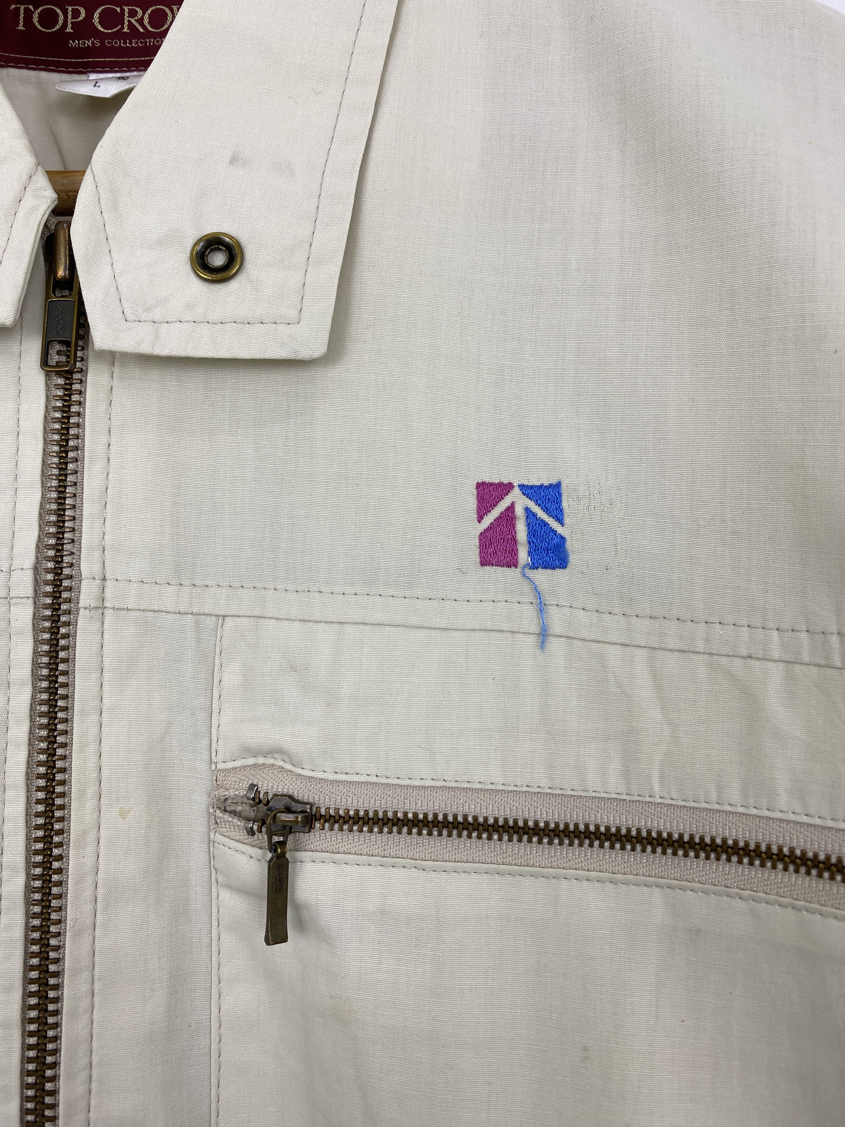 Japanese Brand Vintage Top Crown Workwear Light Jacket JA0112 Size US L / EU 52-54 / 3 - 8 Thumbnail
