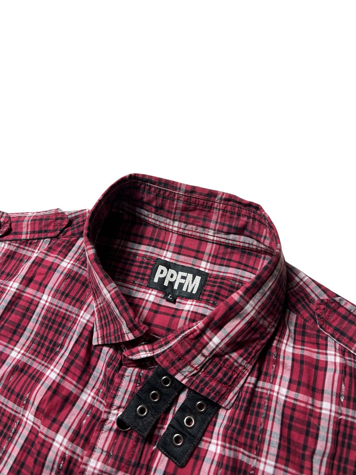 PPFM Ppfm Bondage Gothic Vkeii Grunge Button Shirt Size US L / EU 52-54 / 3 - 8 Thumbnail