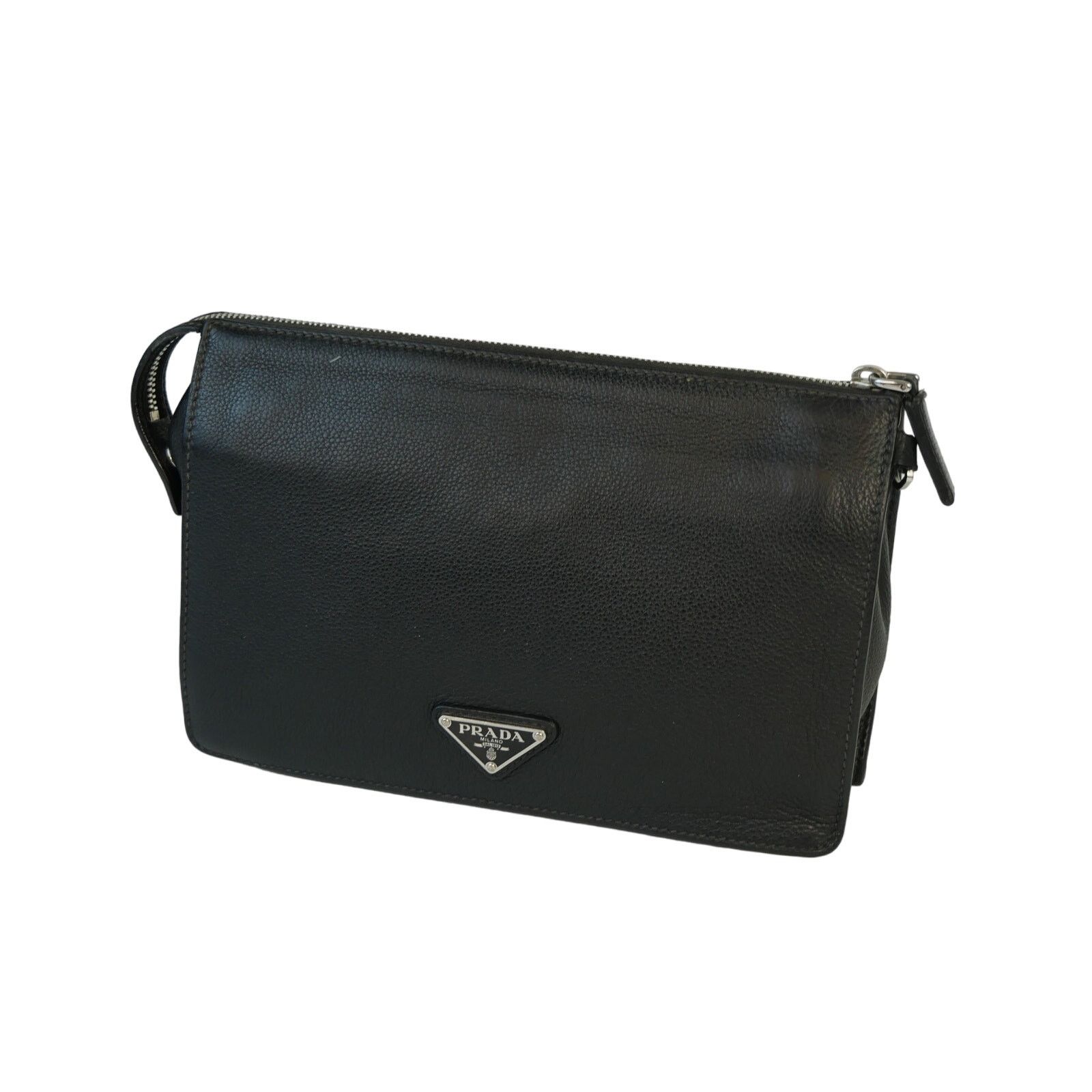 Prada Leather Saffiano Clutch Size ONE SIZE - 1 Thumbnail