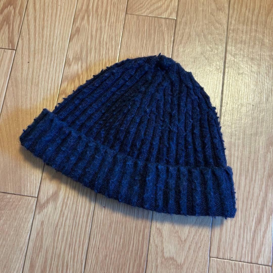 Maison Margiela 4 Stitch Motif Wool Knit Beanie Size ONE SIZE - 2 Thumbnail