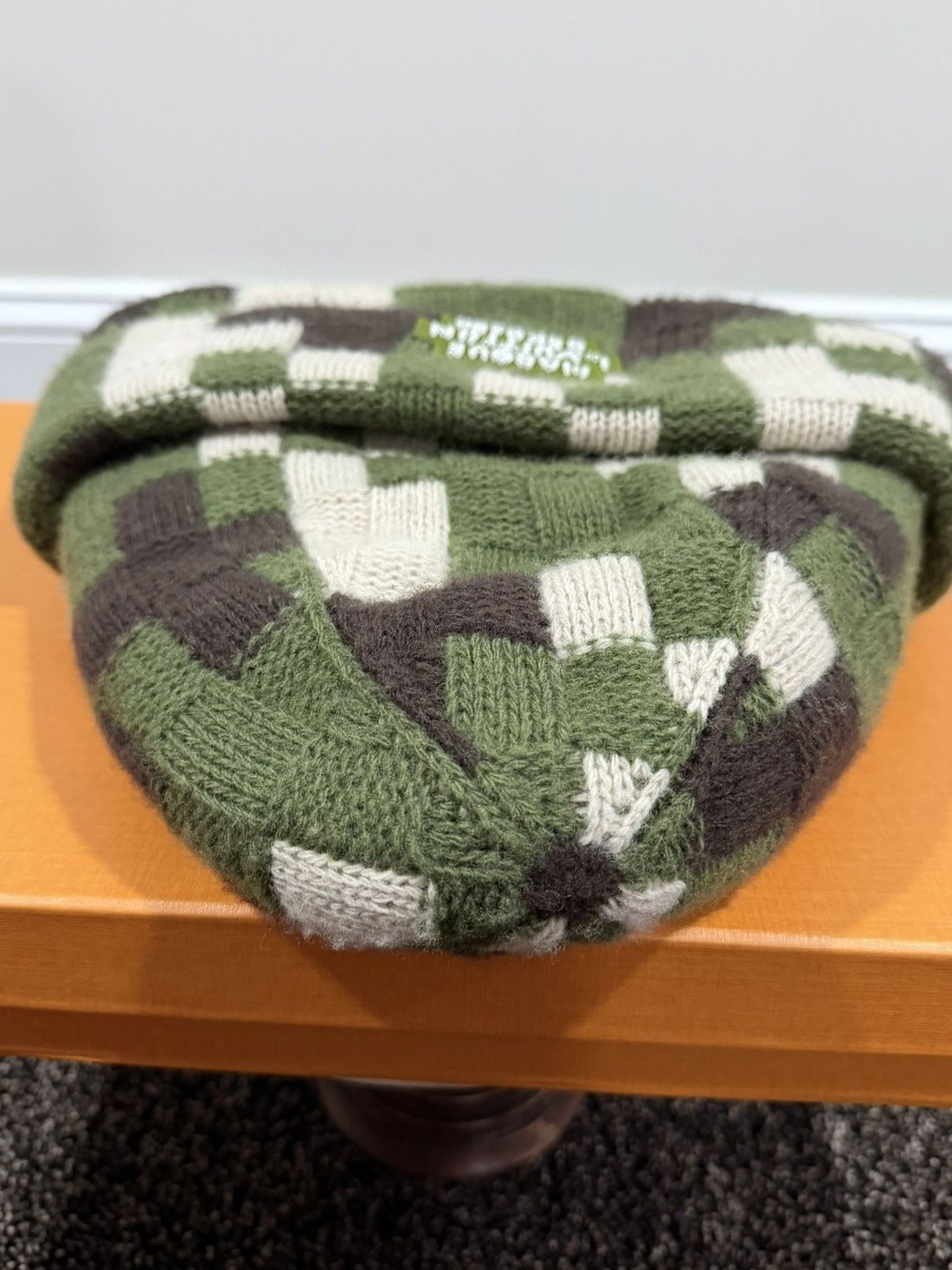 Louis Vuitton Louis Vuitton Pharrell Damoflage Damier Camo Beanie Knit Hat Size ONE SIZE - 6 Thumbnail