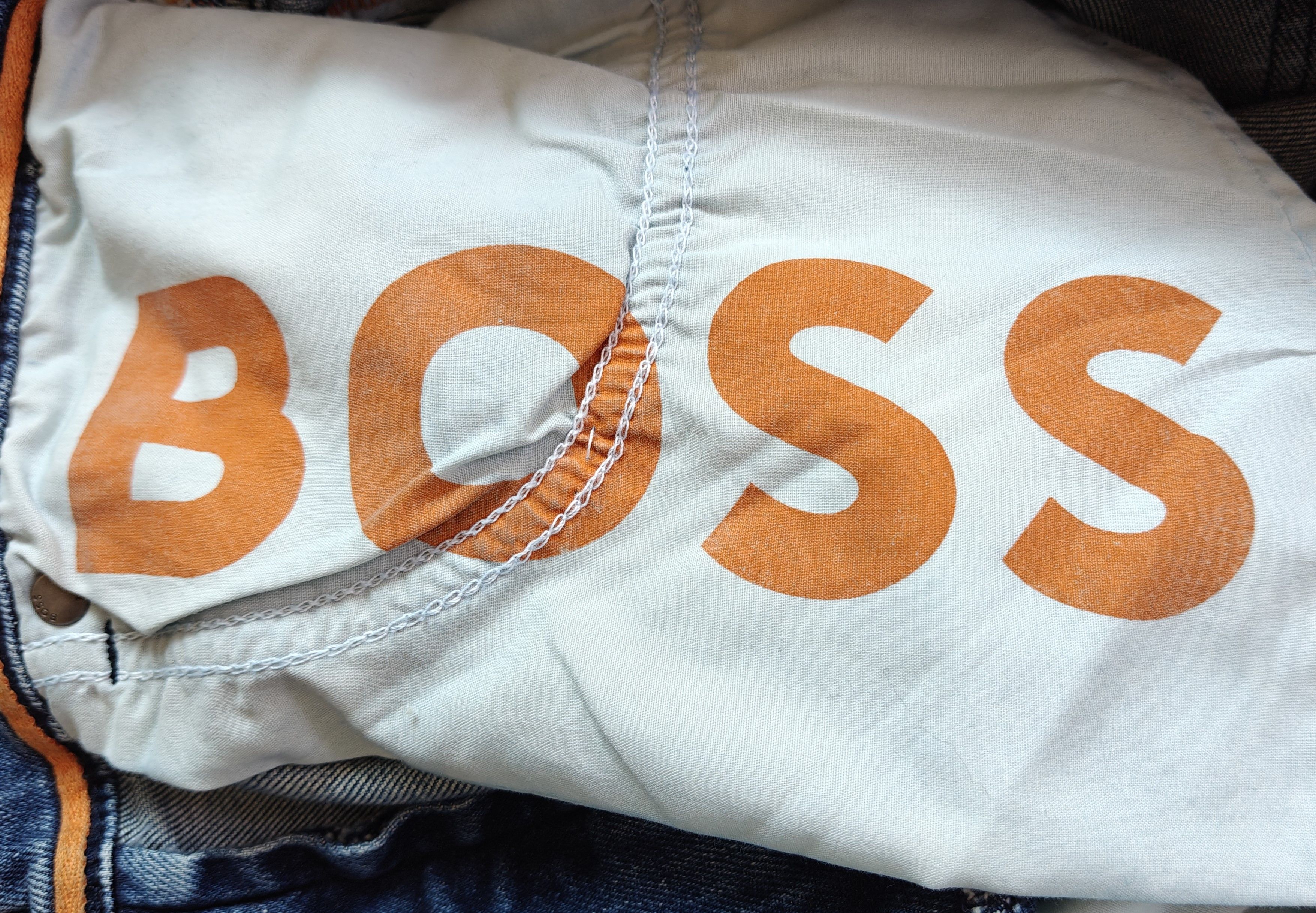 Hugo Boss BOSS RE.MAINE Regular fit men's Jeans Free Shipping T/6085 Size US 31 - 13 Thumbnail