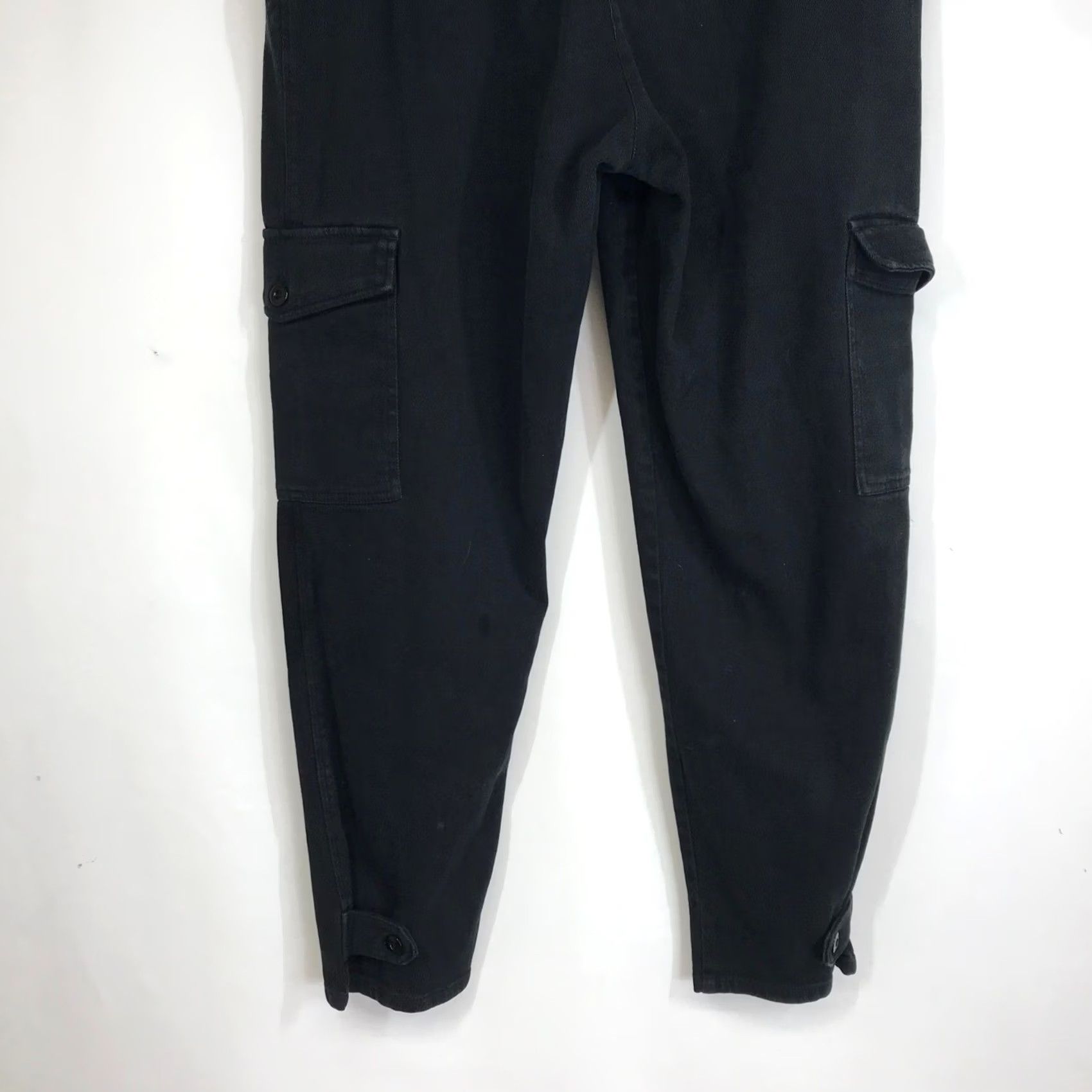 Vintage Wilfred Free Black Cargo Pants Womens Size 16 Casual Pockets Cargo Pants Womens Size 38" / US 16 / IT 52 - 7 Thumbnail
