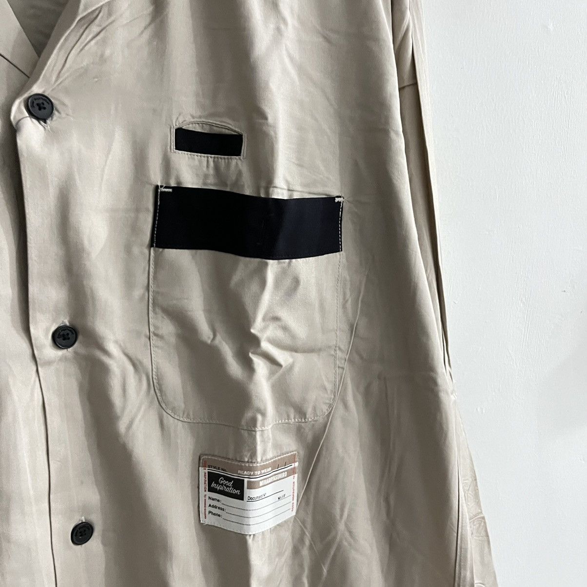 Maison MIHARA YASUHIRO Mihara Yasuhiro X Gu Longsleeve Button Up Shirt Size US M / EU 48-50 / 2 - 6 Thumbnail