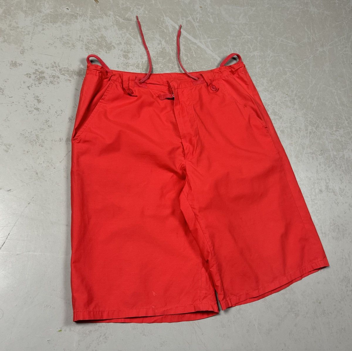 Helmut Lang S/S 2000 Helmut Lang Deep Orange Shorts Size US 30 / EU 46 - 1 Thumbnail