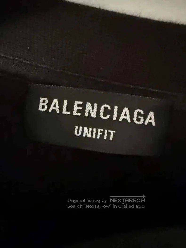 Balenciaga Balenciaga Black double B full print embroidery logo destr Size US M / EU 48-50 / 2 - 3 Thumbnail