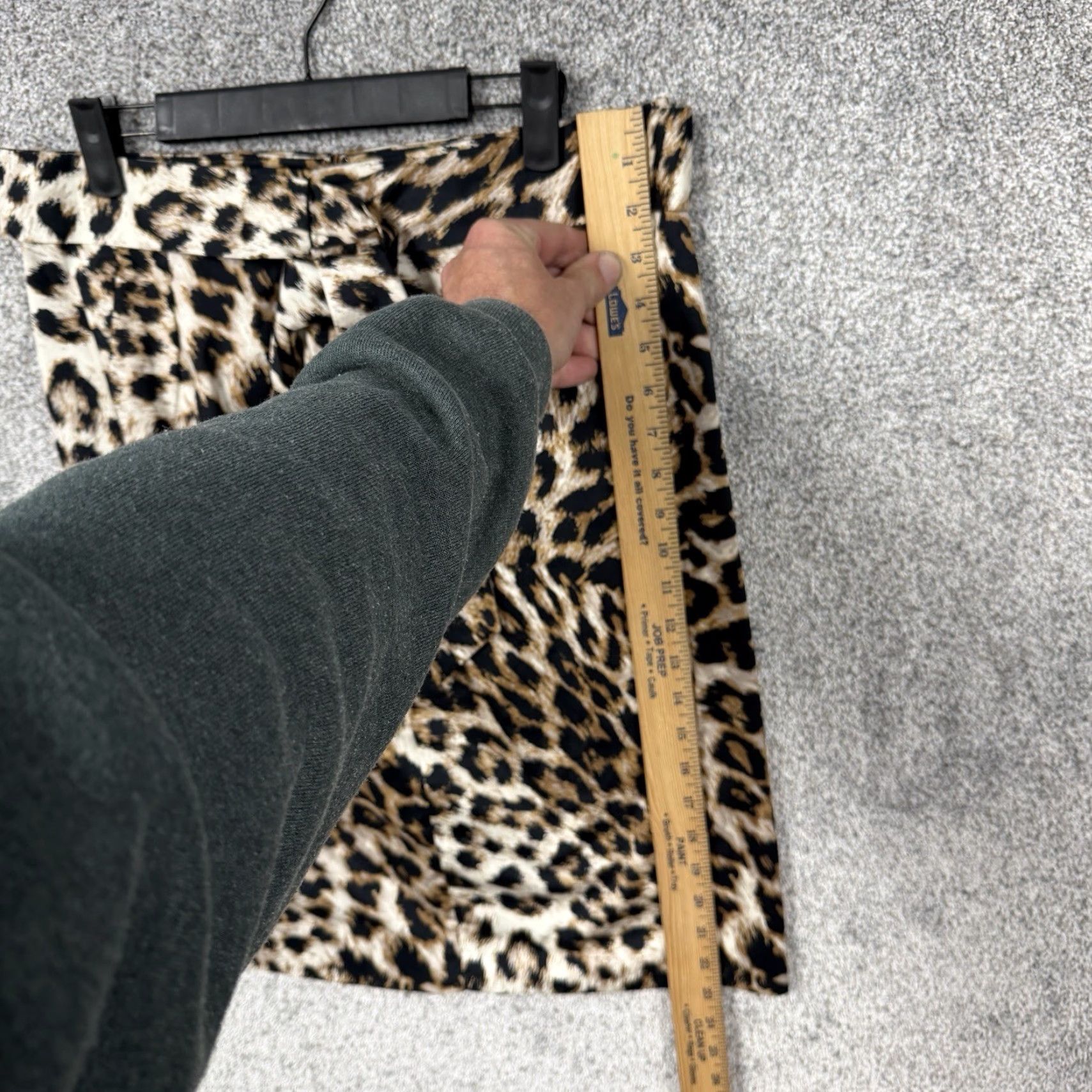 Talbots Talbots Skirt 8 Petite Leopard Print Office Siren Mob Wife Power Dressing Chic Knee Length Pencil Straight Women Size 30" / US 8 / IT 44 - 4 Thumbnail
