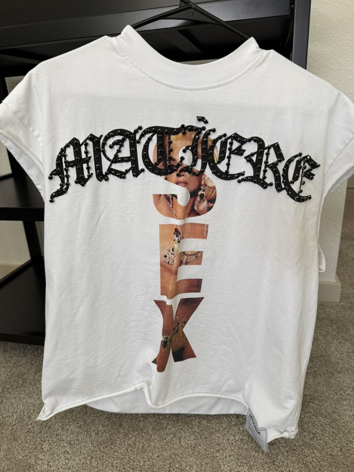 Matiére De Désirs Madonna Sex Rhinestone Cut off