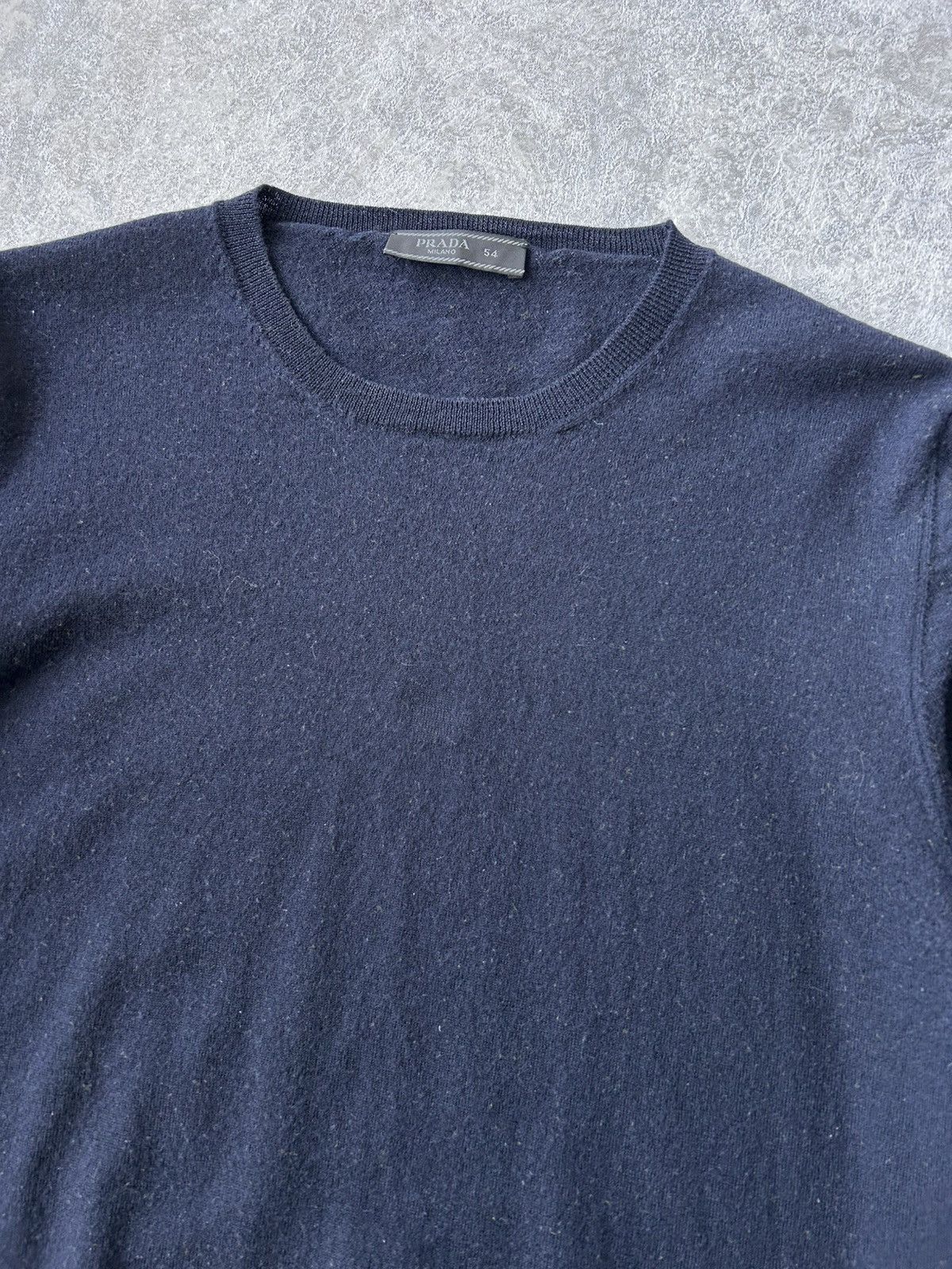 Prada Prada Milano Crew Neck Wool Sweater Size US S / EU 44-46 / 1 - 4 Thumbnail