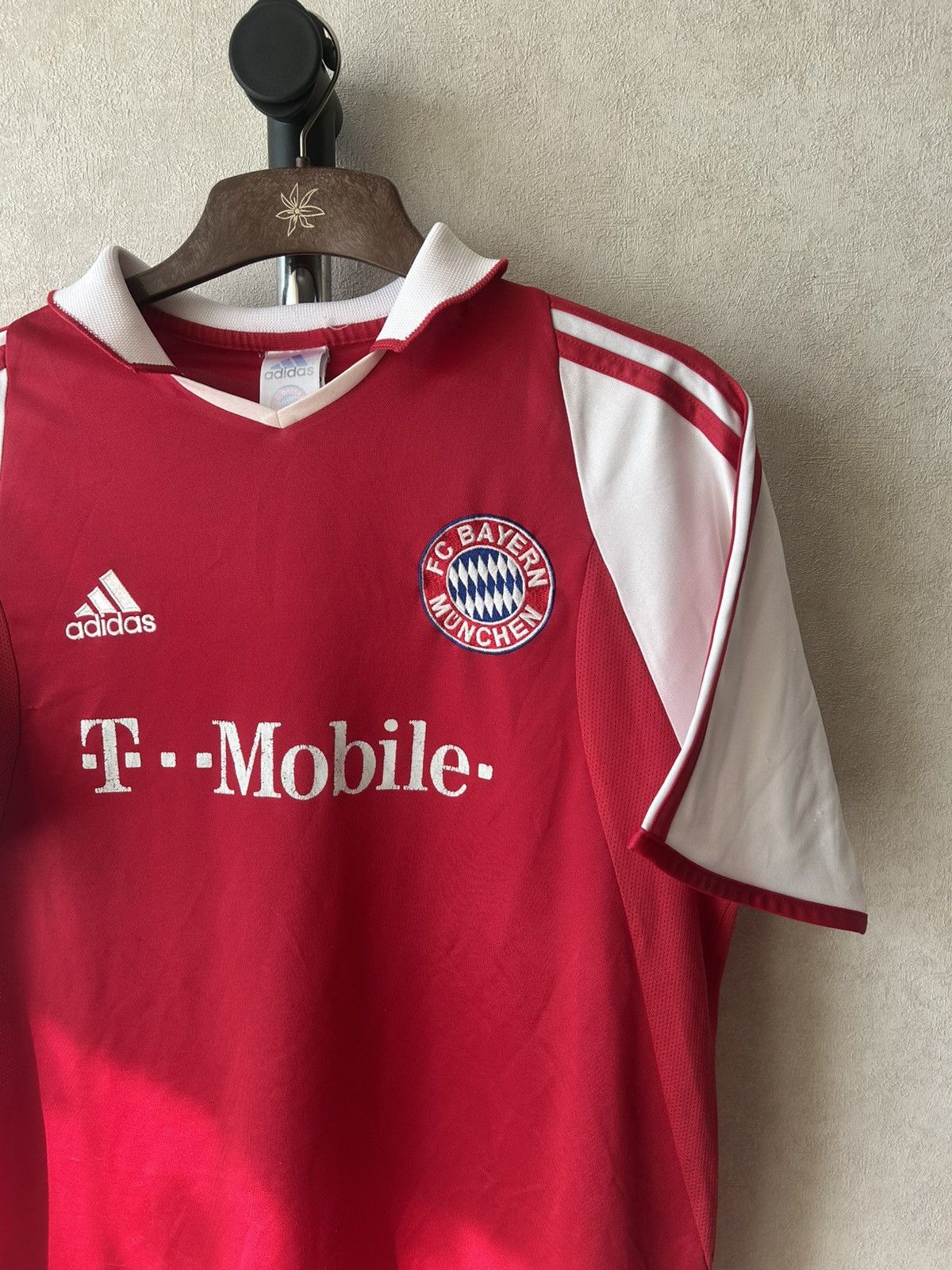 Adidas Adidas Bayern Munich 2003-2005 #14 Pizzaro Soccer Jersey Size US S / EU 44-46 / 1 - 3 Thumbnail
