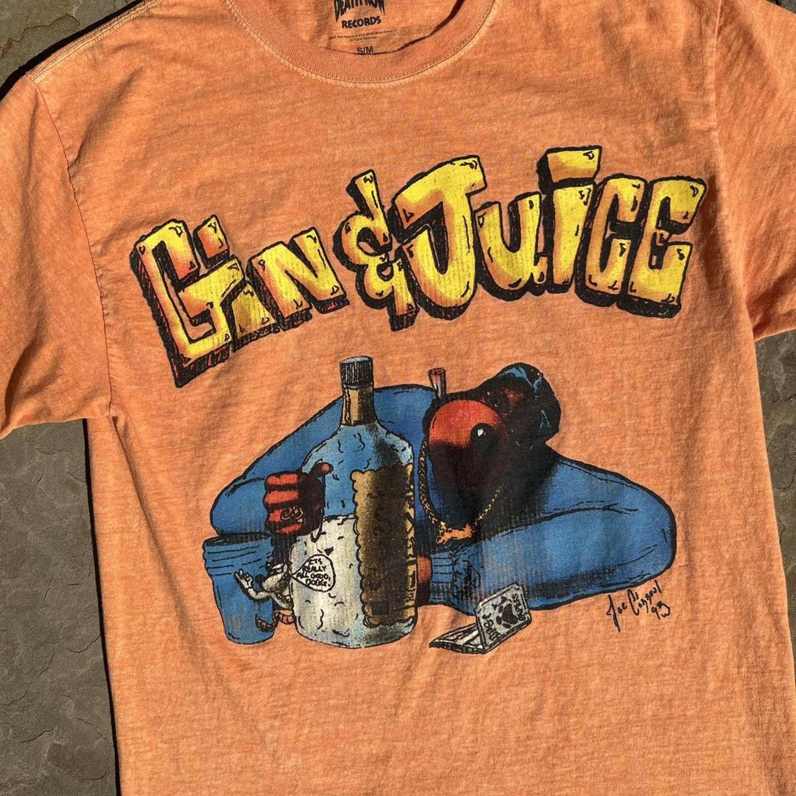 Other Orange Garment Dyed Gin & Juice Snoop Dogg T-shirt Size US S / EU 44-46 / 1 - 2 Thumbnail
