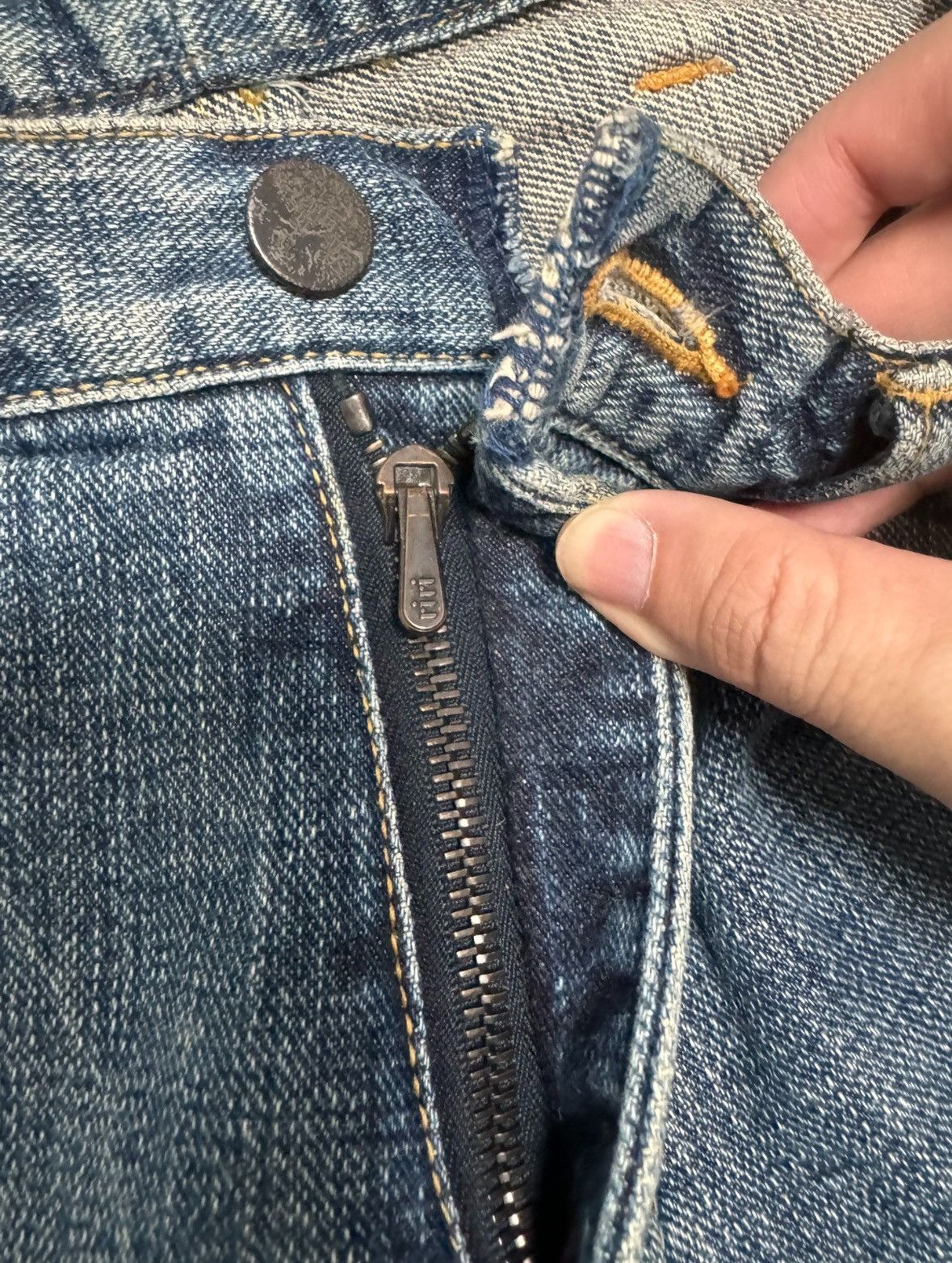 Number (N)ine Number (n)ine aw04 denim jeans Size US 32 / EU 48 - 8 Thumbnail