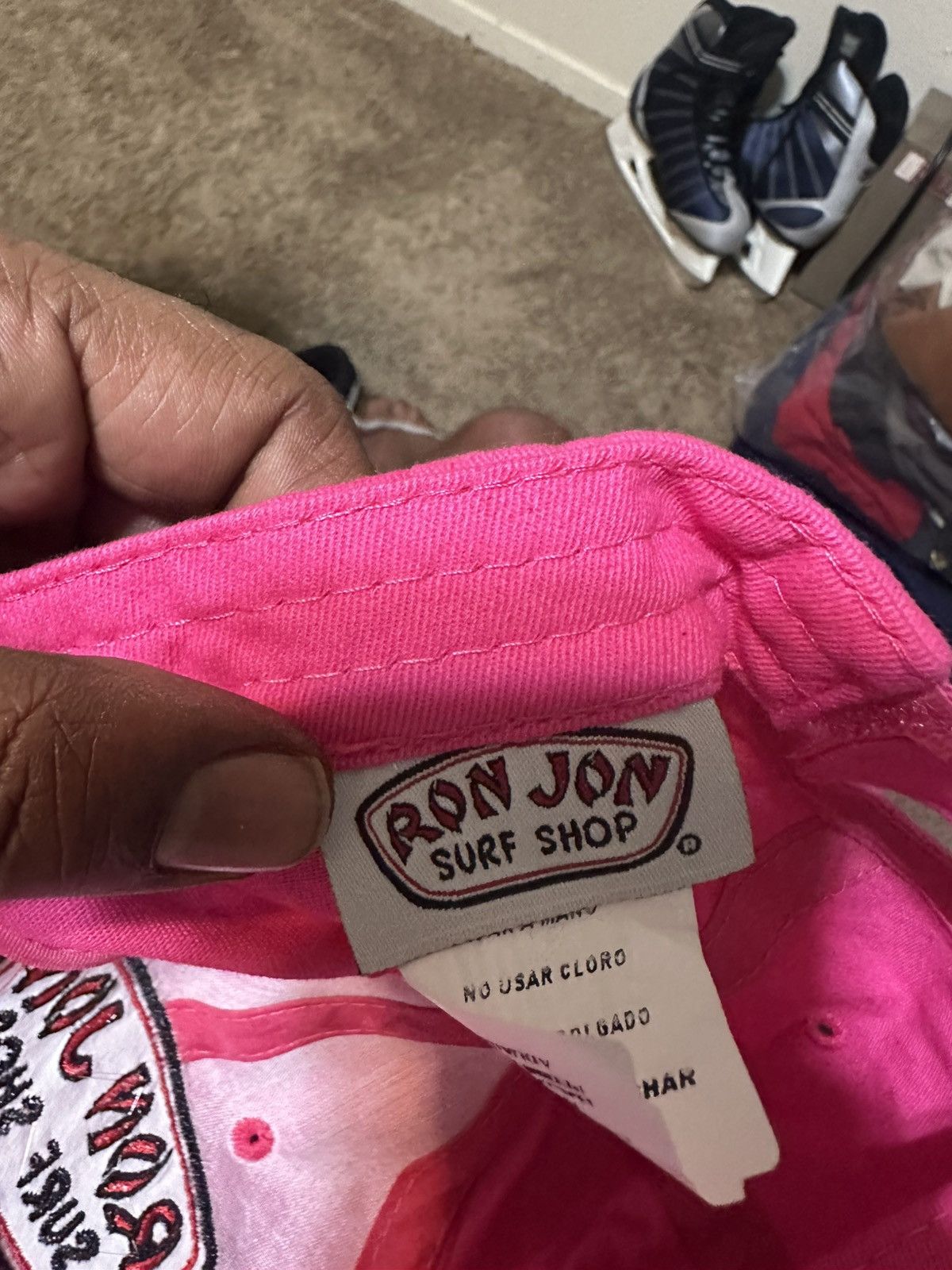Ron Jon Surf Shop Vintage Ron Jon surf shop “triple pink” hat 00s Size ONE SIZE - 8 Thumbnail