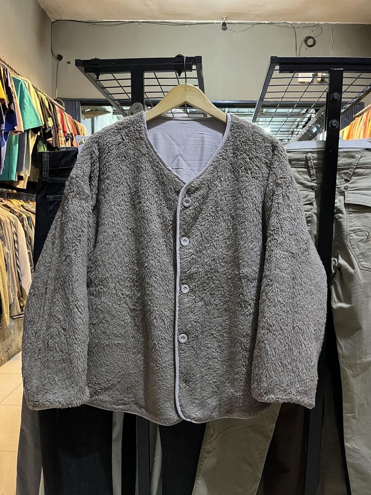 Japanese Brand Reversible quilted jacket Size US L / EU 52-54 / 3 - 3 Thumbnail