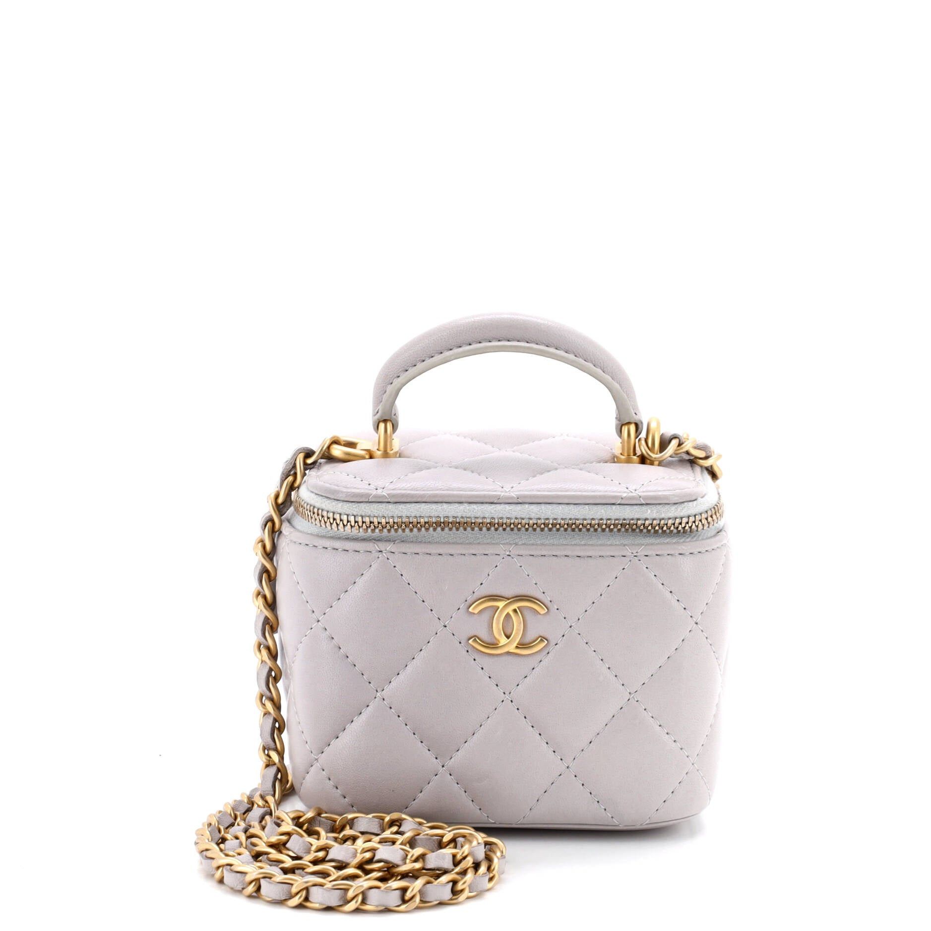 Chanel Classic Top Handle Vanity Case with Chain Size ONE SIZE - 1 Thumbnail