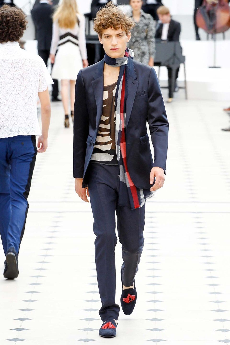 Burberry × Burberry Prorsum Burberry Prorsum SS16 Animal Print Runway Tee (Bailey-era) Size US XS / EU 42 / 0 - 1 Thumbnail