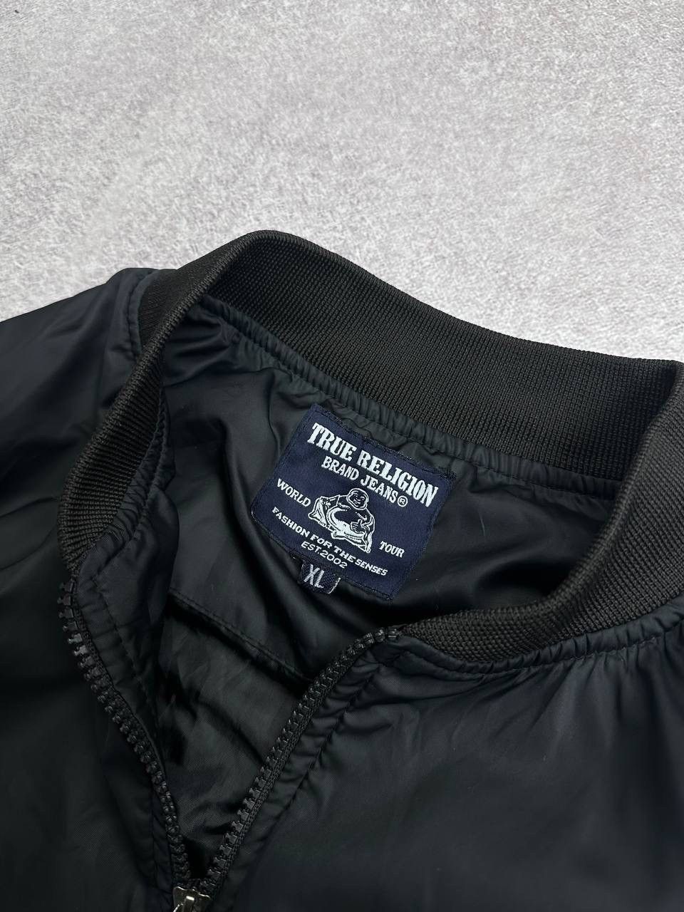 True Religion Vintage True Religion Nylon Oversized Bomber Jacket Y2K XL Size US XL / EU 56 / 4 - 7 Thumbnail