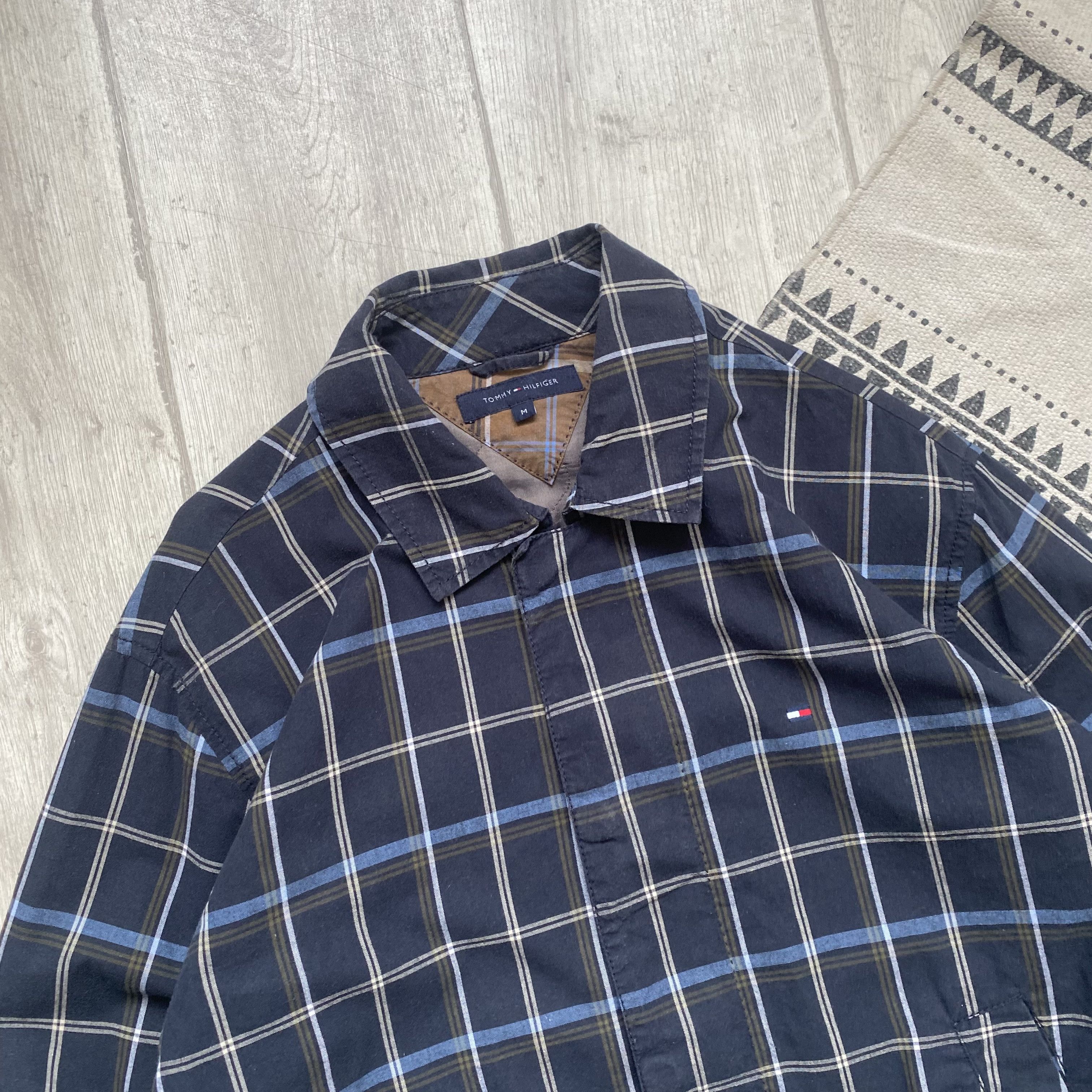 Tommy Hilfiger Vintage Flannel Tommy Hilfiger Bomber jacket Y2K Size US L / EU 52-54 / 3 - 3 Thumbnail